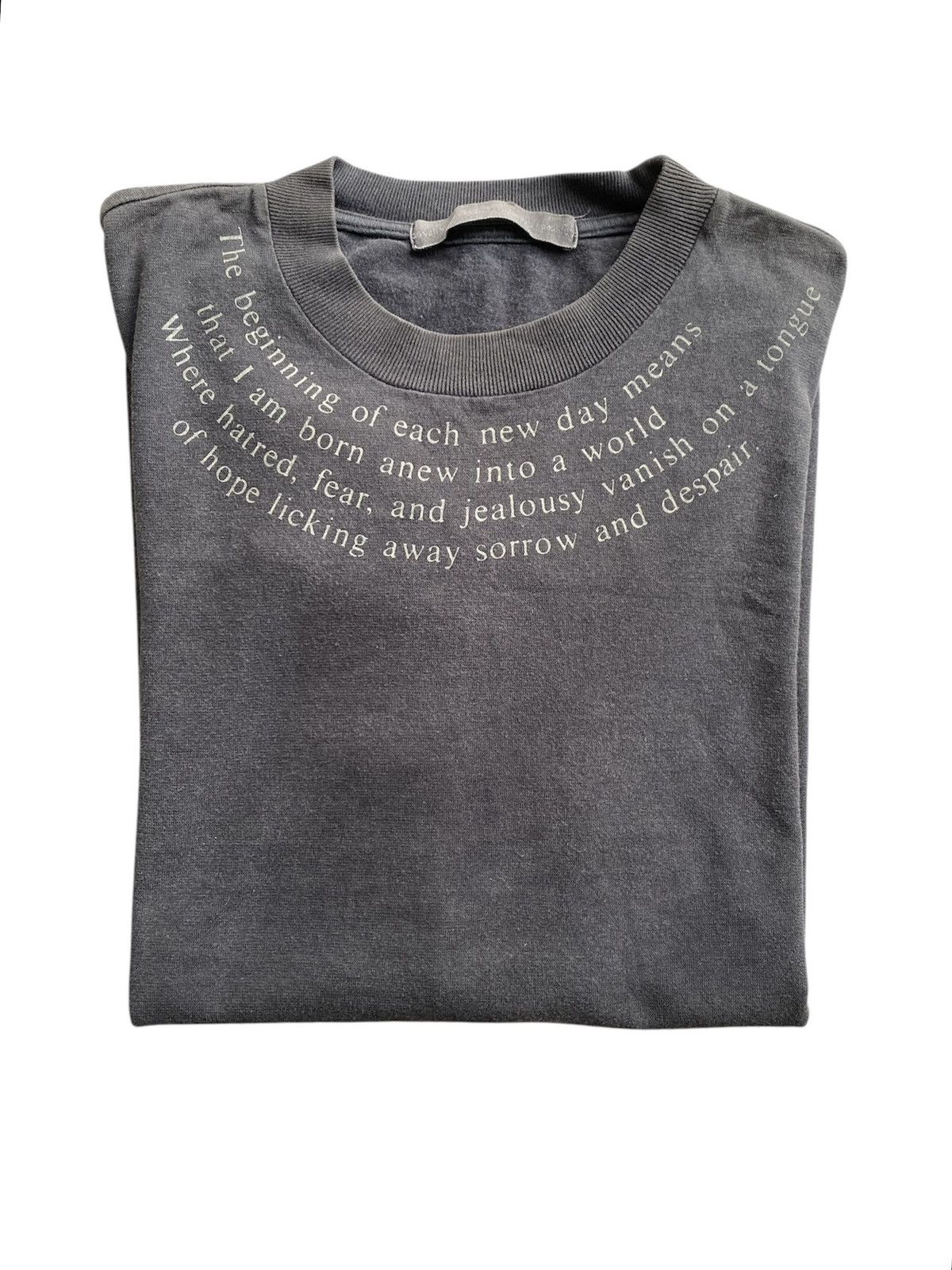 Yuji Yamada 🔥🔥RARE!! SS98 Yuji Yamada Poem tee Size US M / EU 48-50 / 2 - 1 Thumbnail