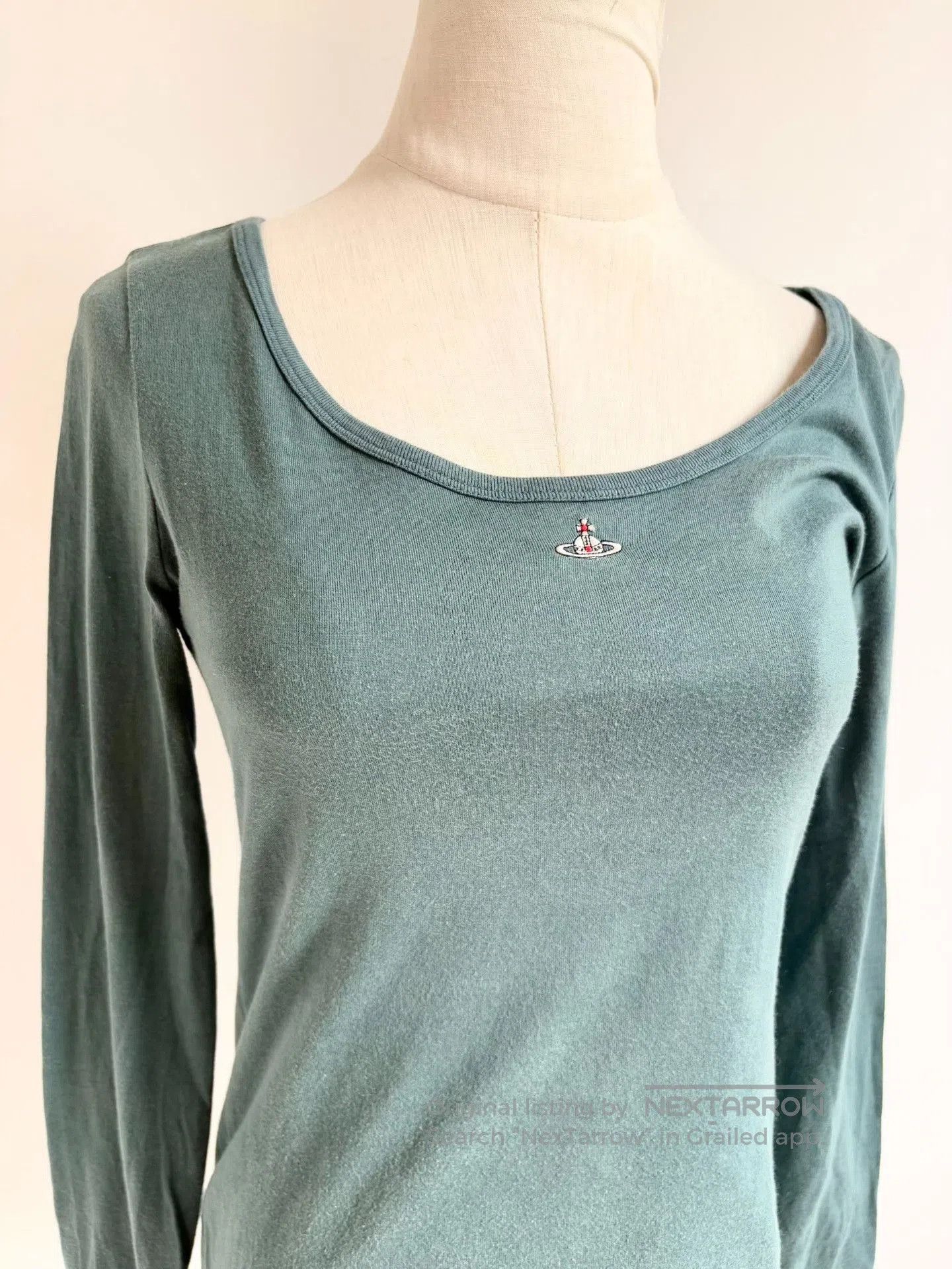Vivienne Westwood Vivienne Westwood Vintage Green Saturn Top. Size M / US 6-8 / IT 42-44 - 2 Thumbnail