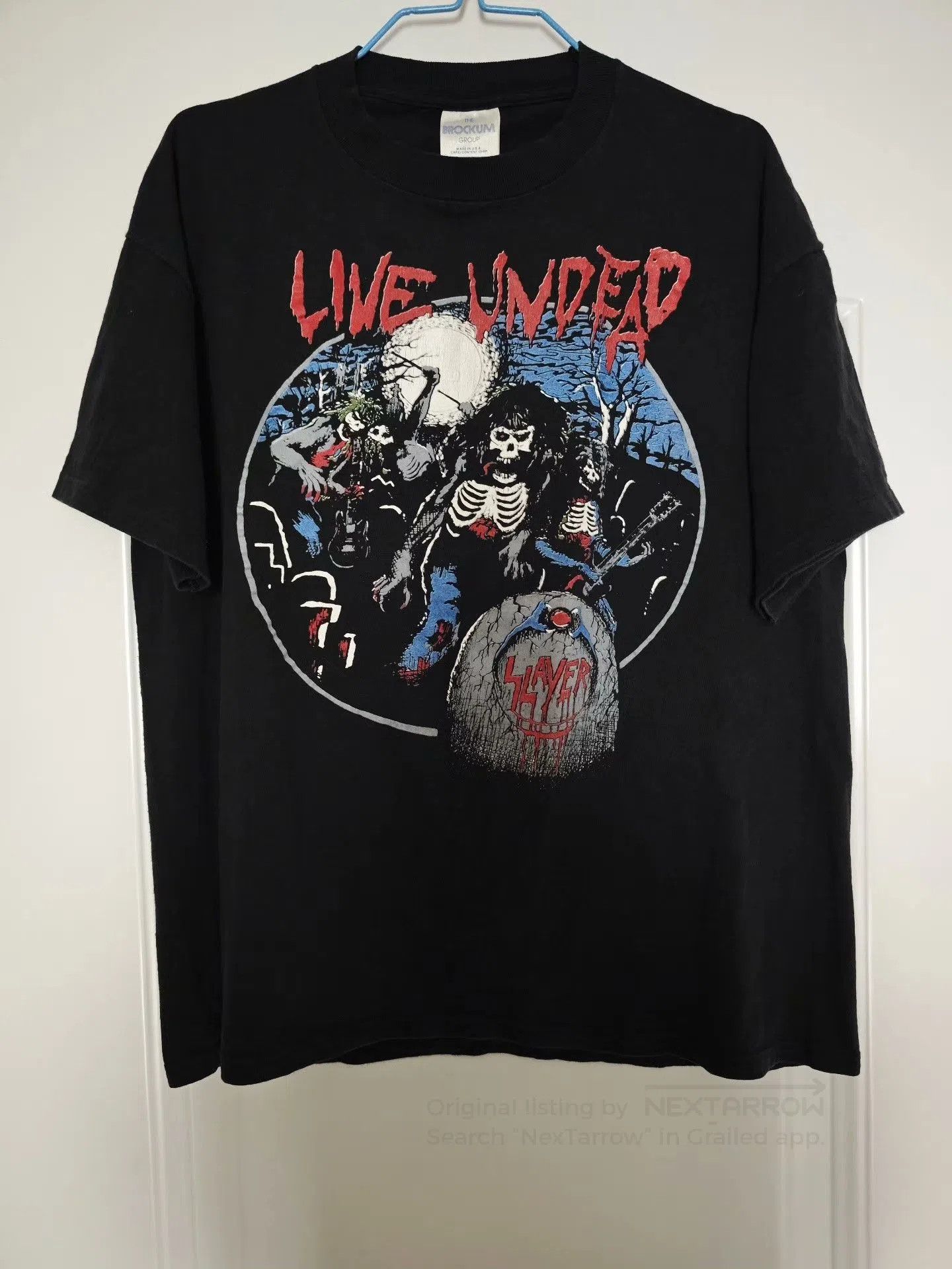 Balenciaga Slayer Skeleton Tombstone Vintage T. Size US M / EU 48-50 / 2 - 1 Thumbnail