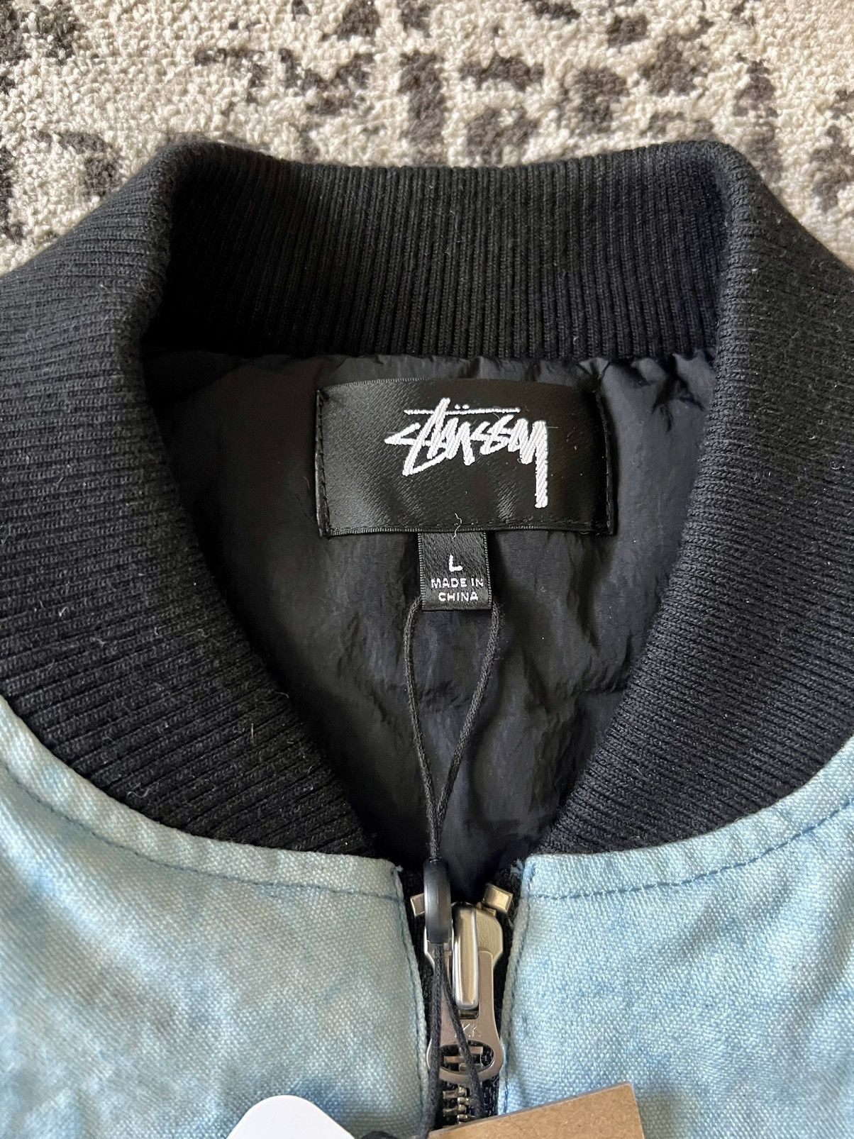 Stussy Stussy Washed Canvas Primaloft Vest 'Light Blue' - L Size US L / EU 52-54 / 3 - 3 Thumbnail