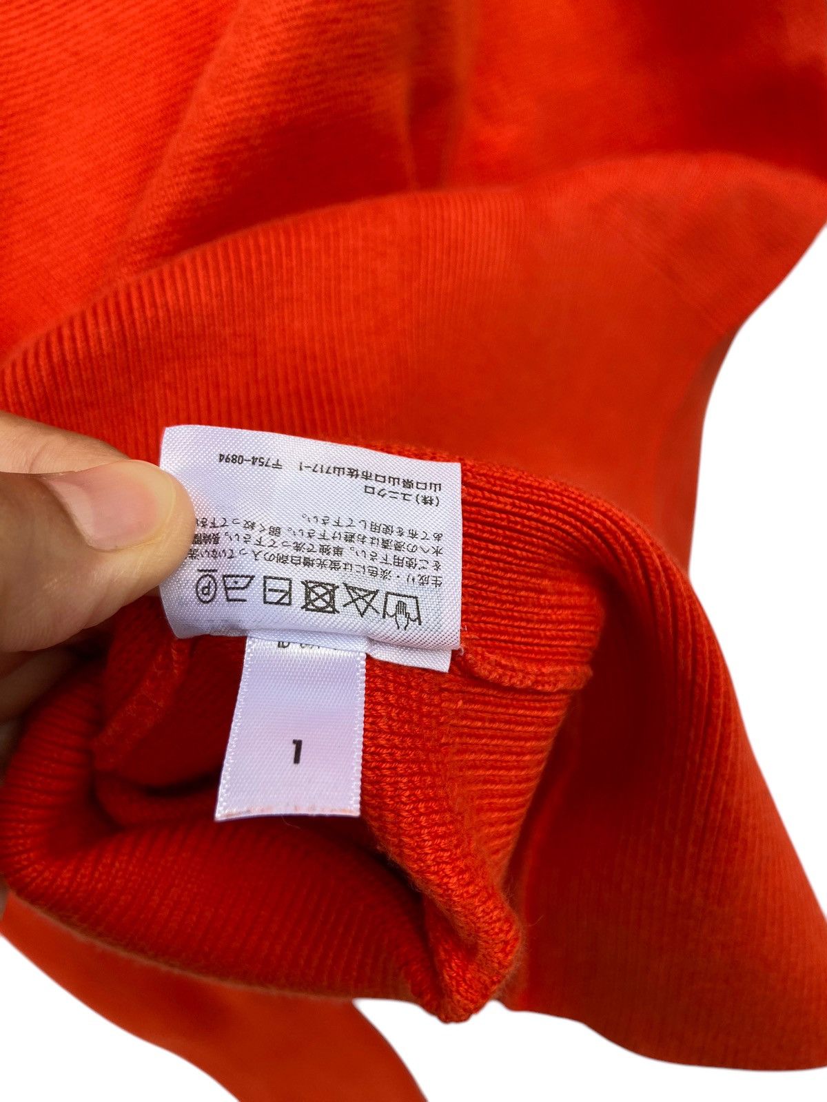 Lemaire × Uniqlo UNIQLO LEMAIRE LONG SLEEVE CREWNECK KNITTED SWEATER Size L / US 10 / IT 46 - 7 Thumbnail