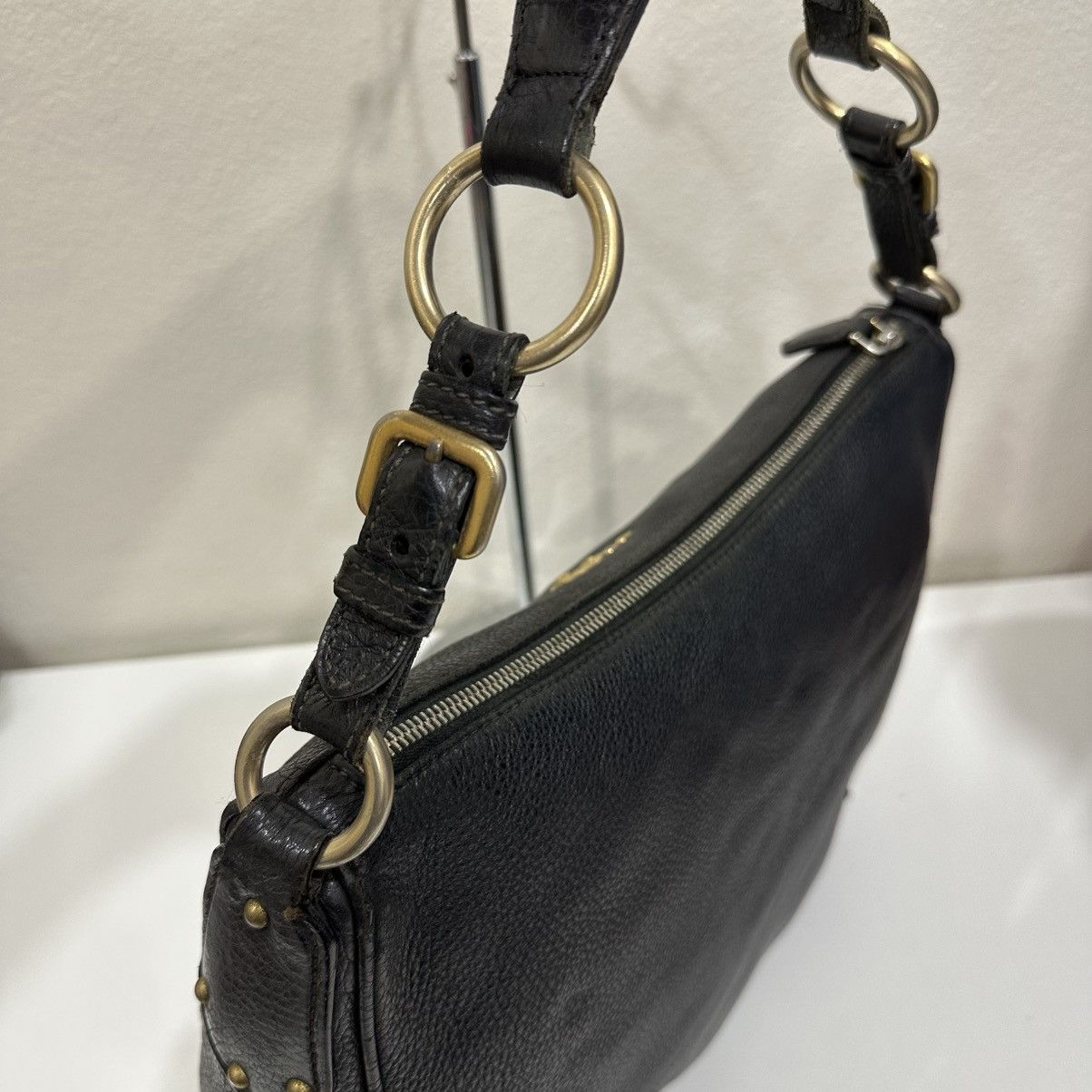 Prada PRADA VITELLO DAINO LEATHER SHOULDER BAG Size ONE SIZE - 5 Thumbnail