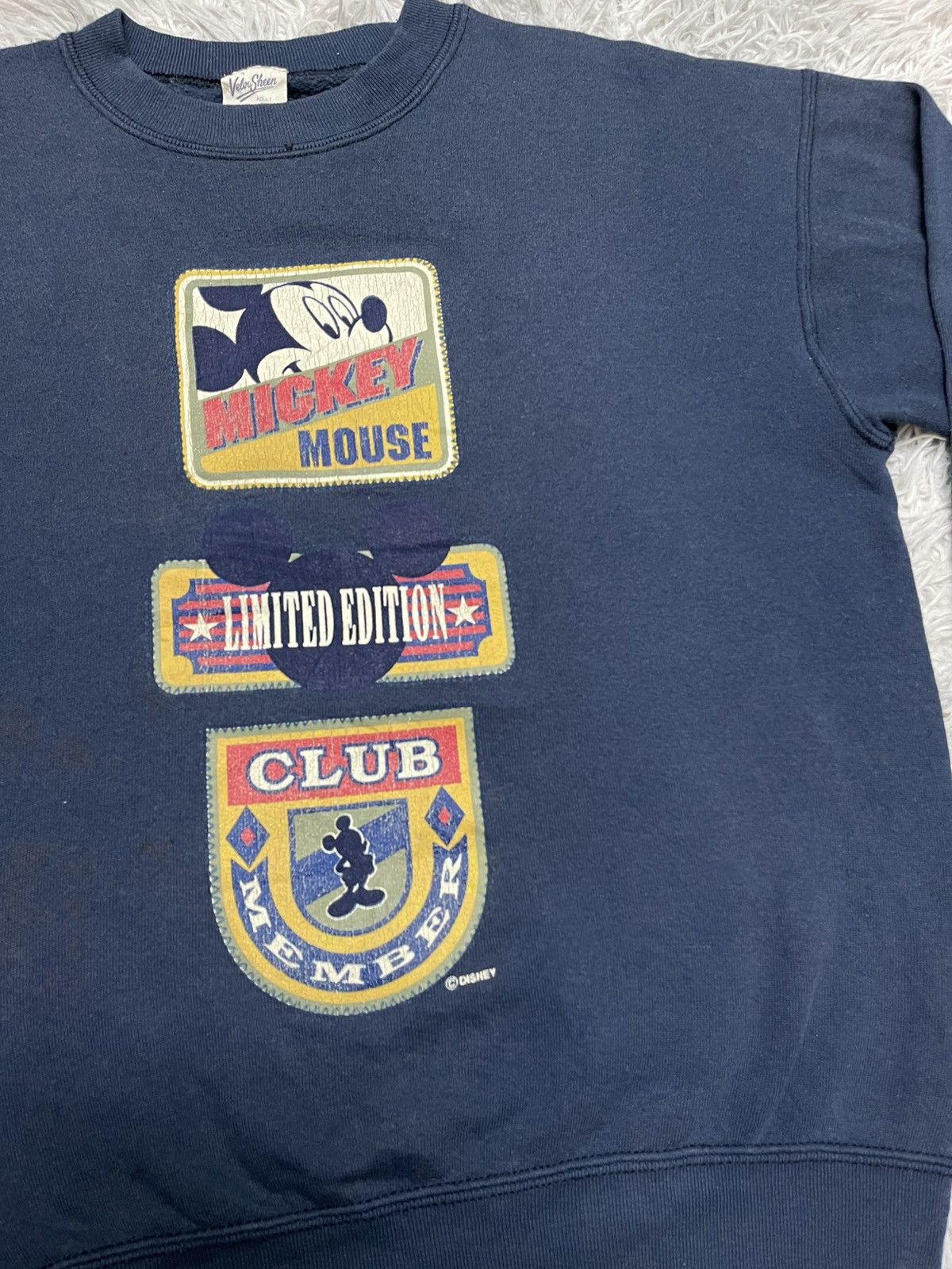 Mickey Mouse 90s MICKEY MOUSE LIMITED EDITION SWEATSHIRT NICLEY FADED Size US M / EU 48-50 / 2 - 6 Thumbnail