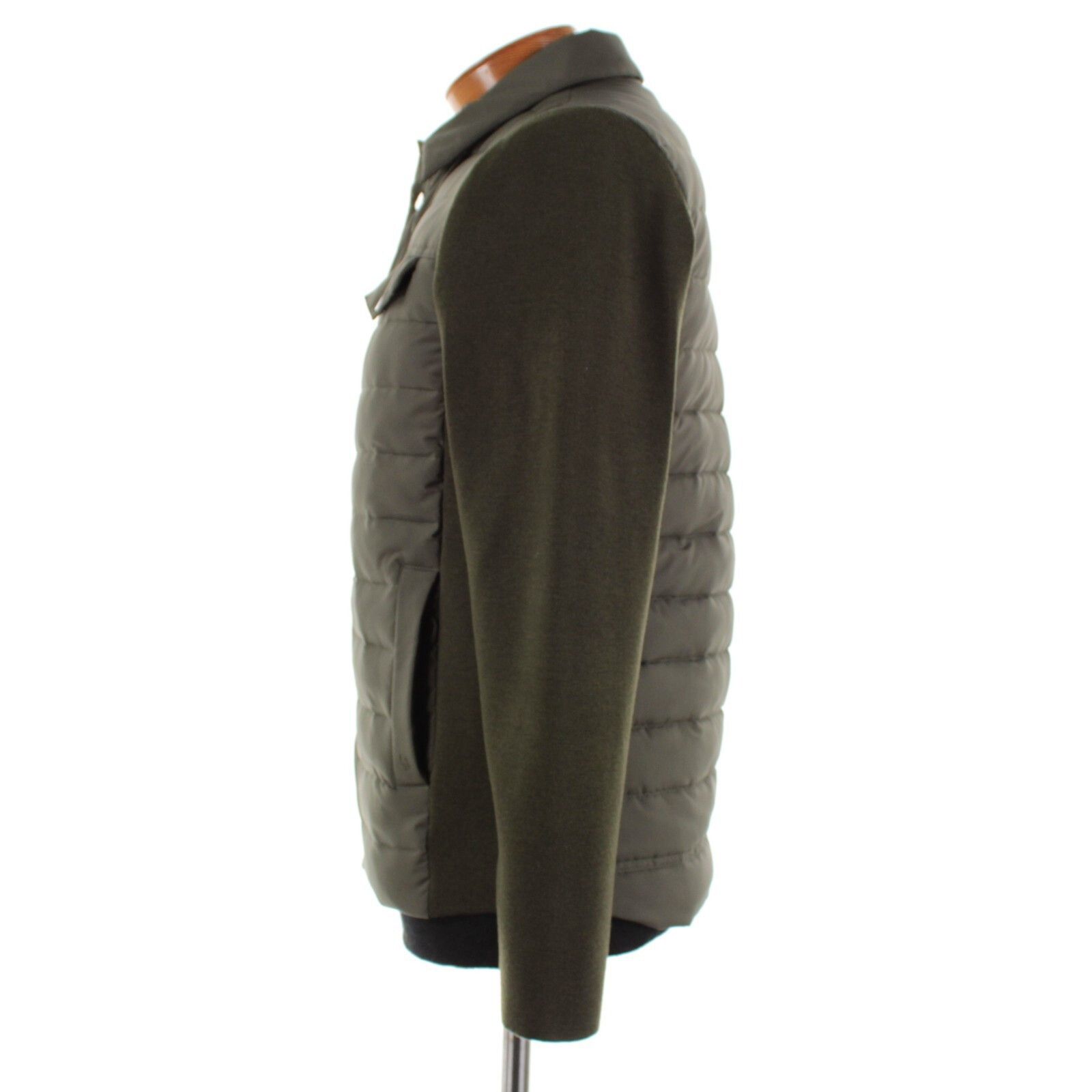 Luciano Barbera Luciano Barbera Jacket Size M US In Green Polyester & Wool Size US M / EU 48-50 / 2 - 5 Thumbnail