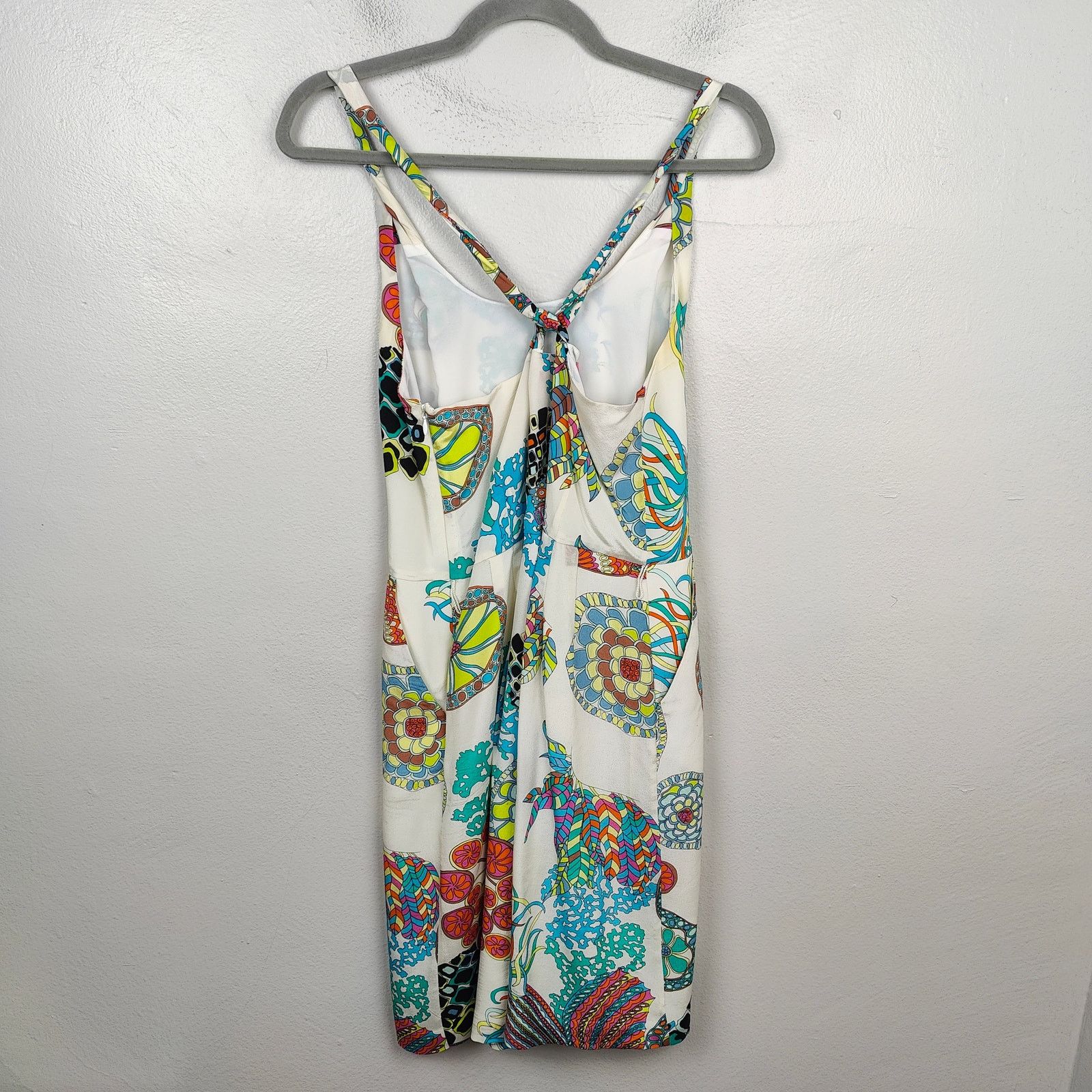 Other Banana Republic Trina Turk Silk Dress Womens 10 Size L / US 10 / IT 46 - 4 Thumbnail