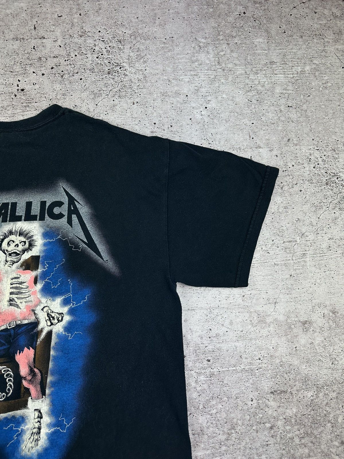 Band Tees 2007 Metallica Ride The Lightning Double Sided T Shirt Size US M / EU 48-50 / 2 - 18 Thumbnail