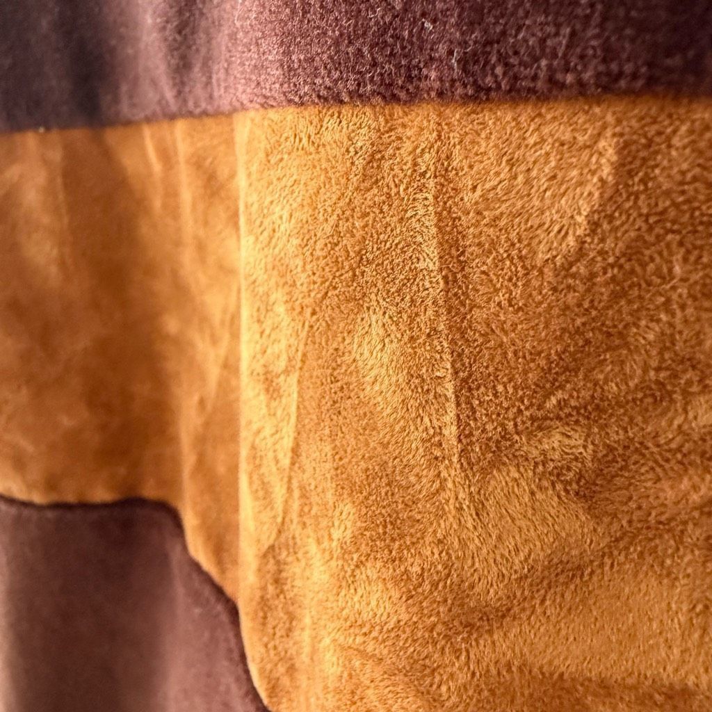 Vintage Vintage 70s DLA Limited Velour Brown Stripe Pullover M Size US M / EU 48-50 / 2 - 7 Thumbnail