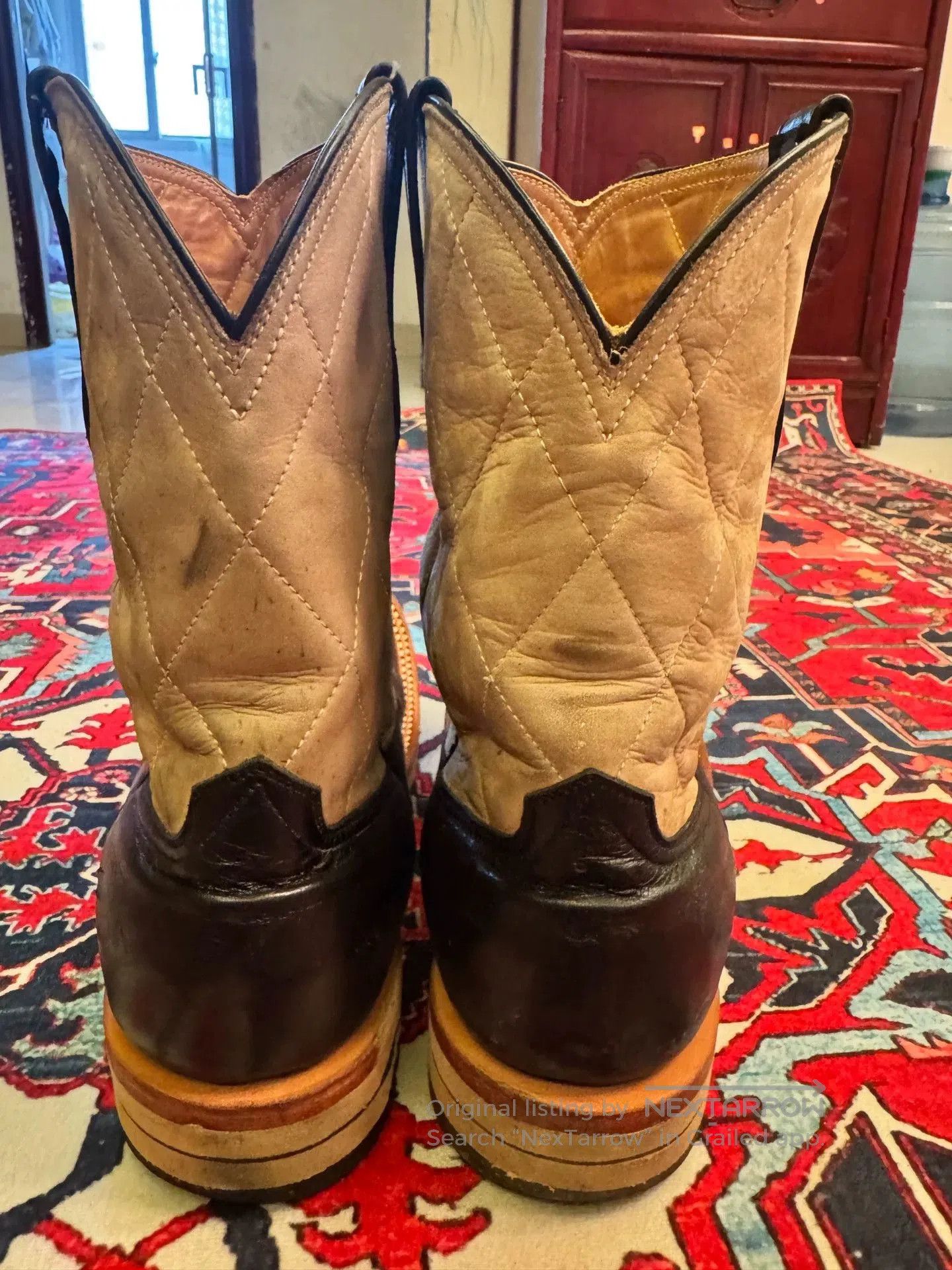 zerrows Magical Design Western Engineer Boots. Size US 10 / EU 43 - 4 Thumbnail