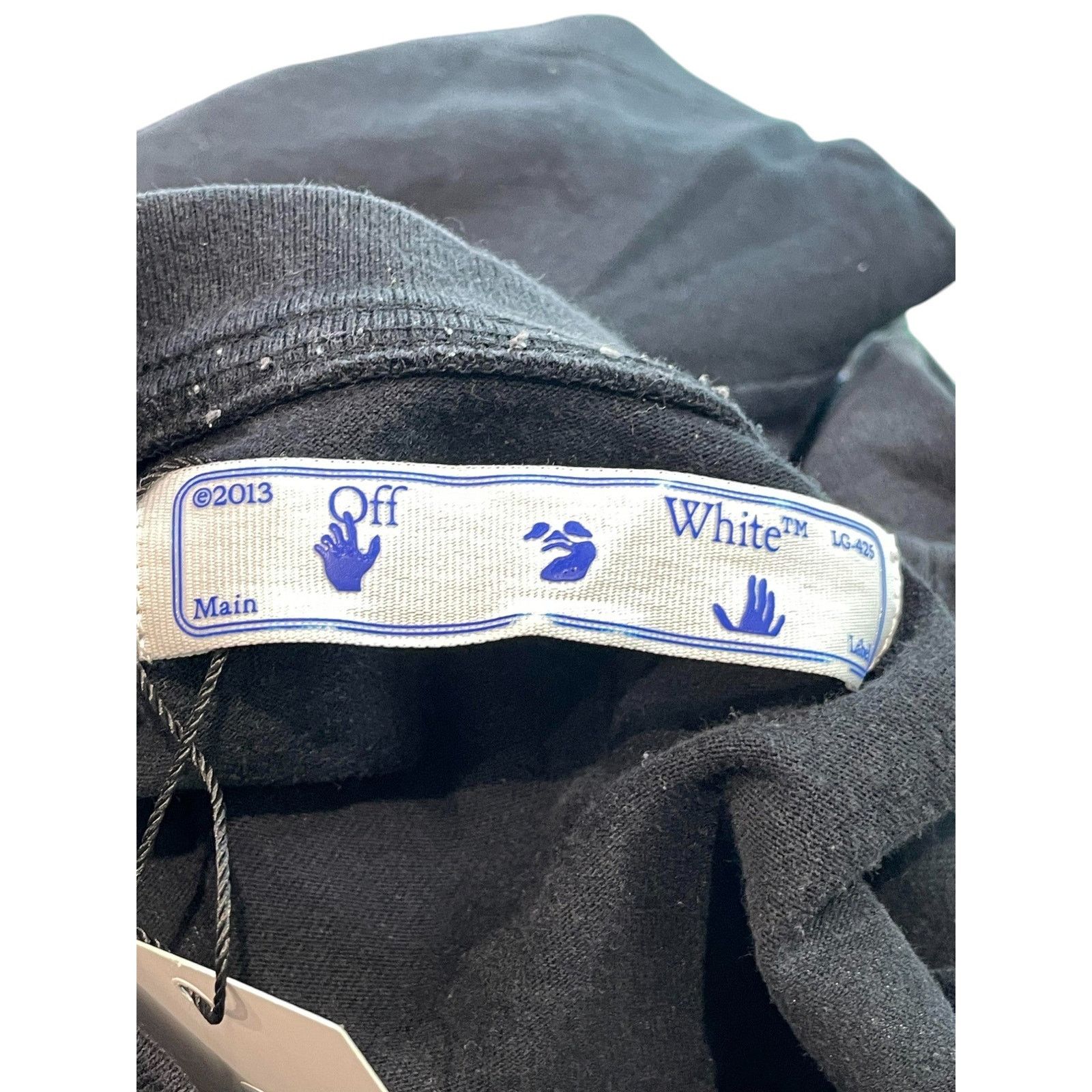 Off-White Off White Caravaggio Black Tee Size US S / EU 44-46 / 1 - 3 Thumbnail