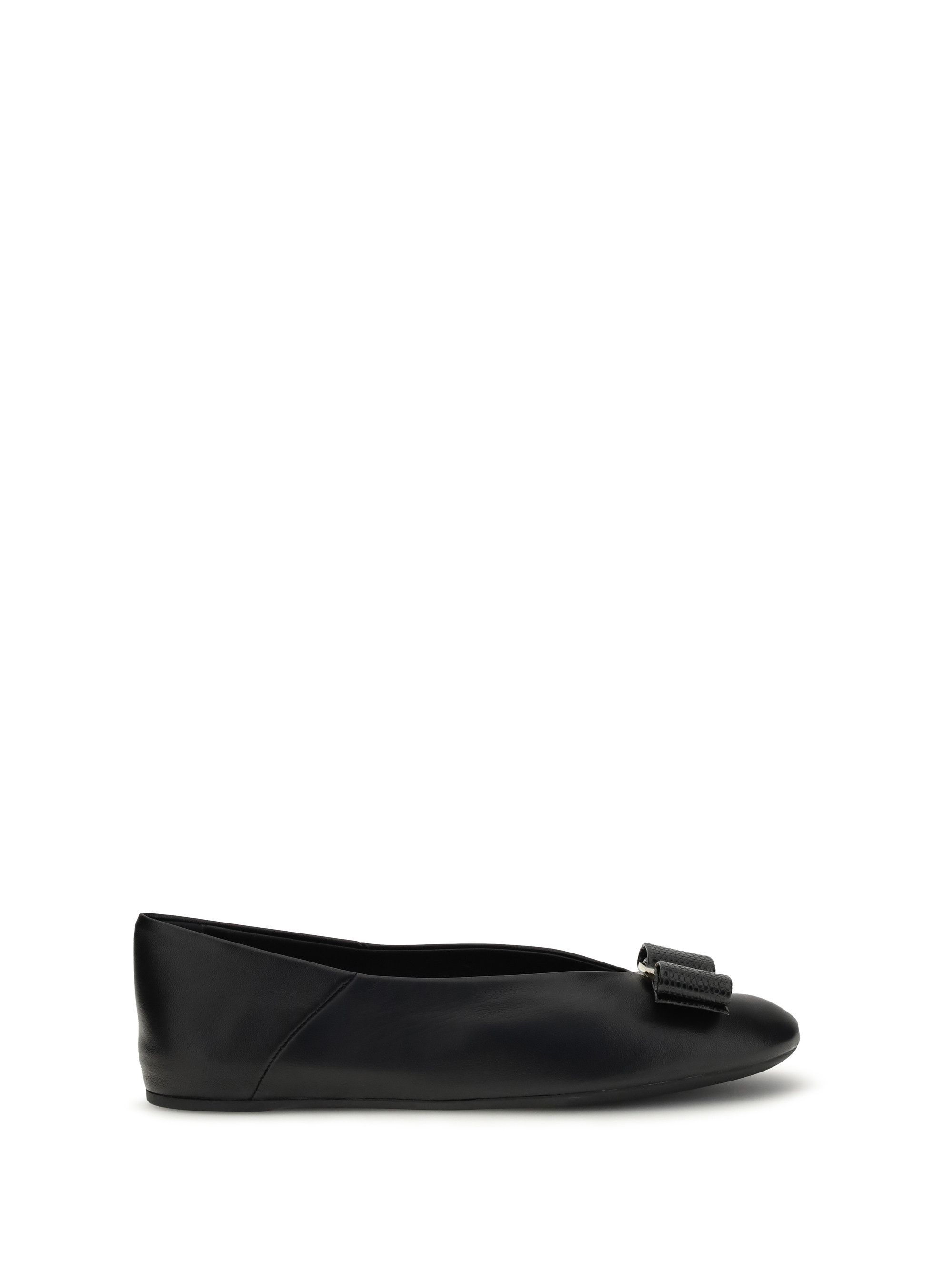 Salvatore Ferragamo Vara Bow Ballerinas Size US 9.5 / IT 39.5 - 1 Thumbnail