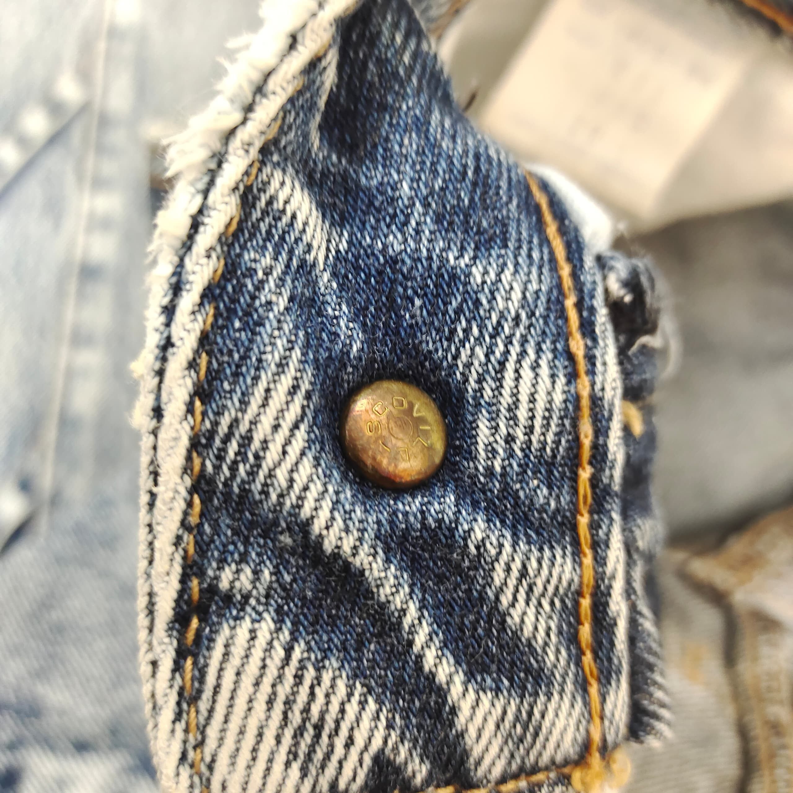 Edwin × If Six Was Nine × Isabel Marant VINTAGE EDWIN BLUE ACID WASH HIGH WAIST MOM JEANS Size 28" / US 6 / IT 42 - 7 Thumbnail