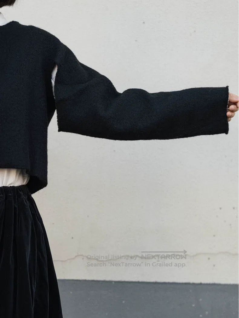 Comme des Garcons Comme Des Garcons Early Black Wool Ripped Jacket Size S / US 4 / IT 40 - 7 Thumbnail