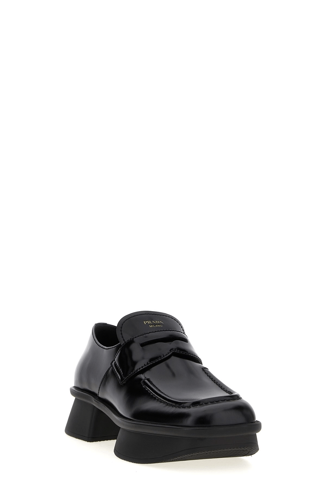 Prada PRADA Equal Black Leather Loafers New & Authentic Size US 10 / IT 40 - 2 Thumbnail