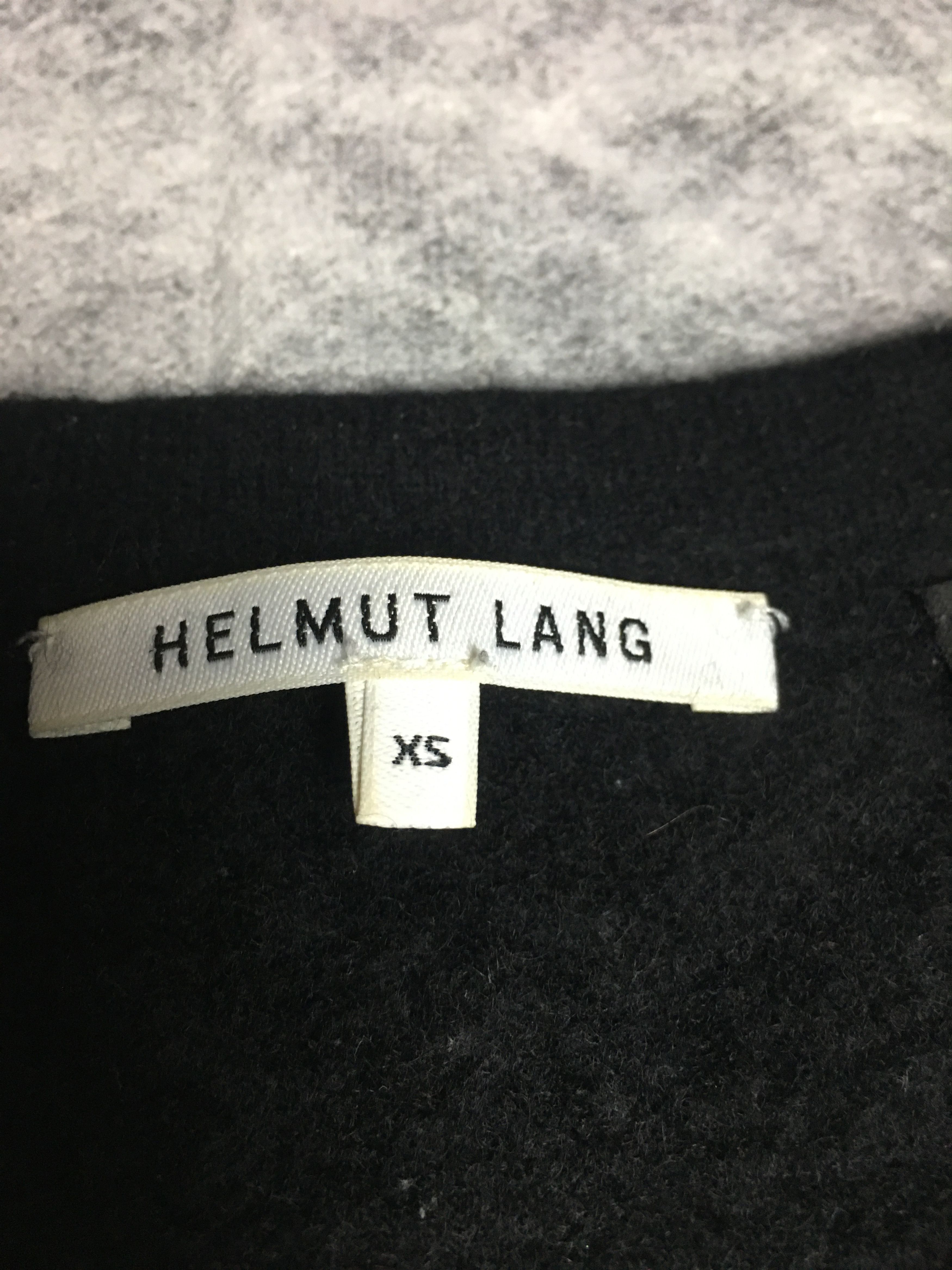 Helmut Lang Helmut Lang Cashmere Black Embroidered Sweater Size XS Size XS / US 0-2 / IT 36-38 - 9 Thumbnail