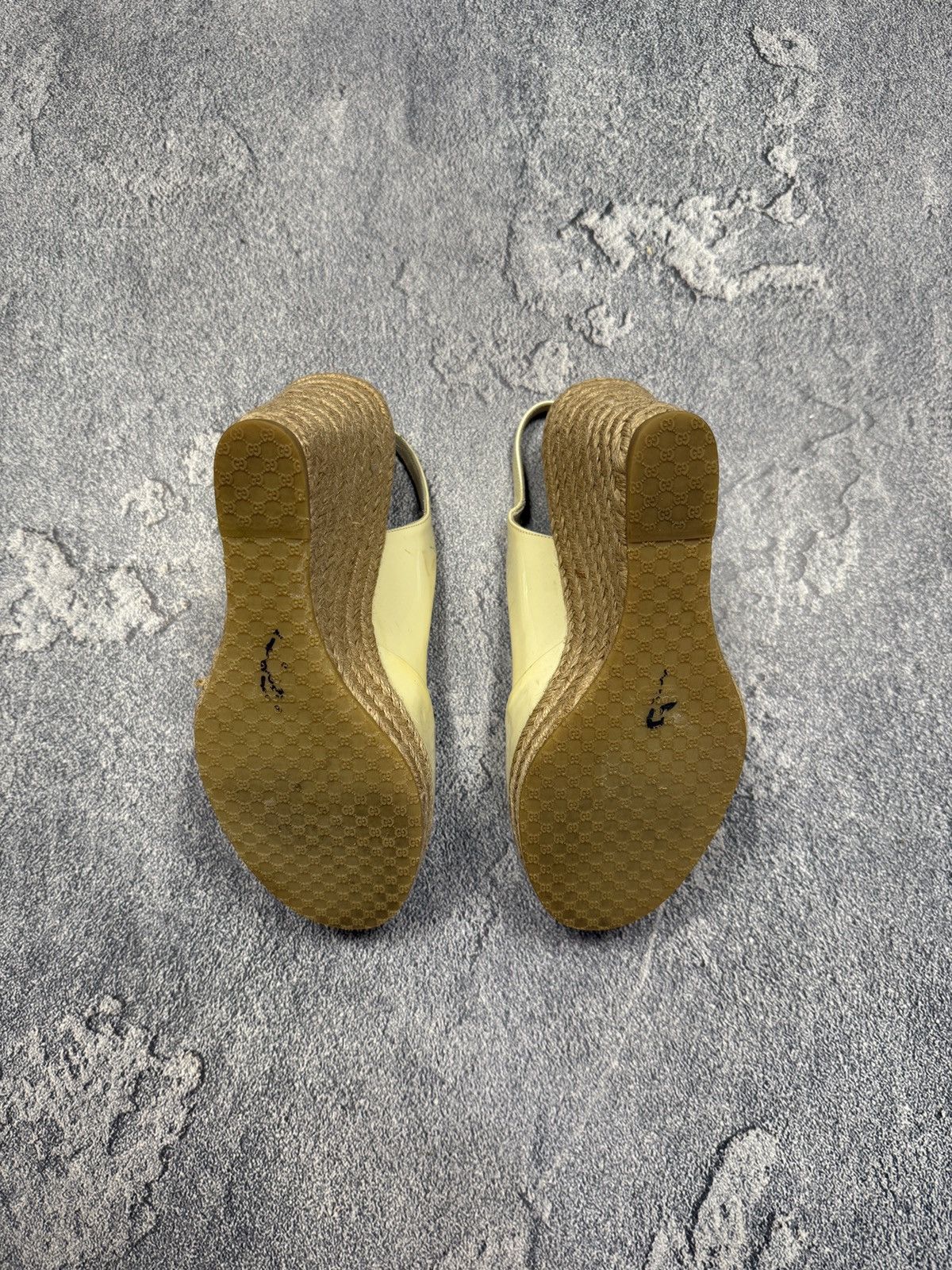 Gucci Gucci Wedge Heel Espadrille Women’s Sandals 36.5 Size US 6.5 / IT 36.5 - 8 Thumbnail