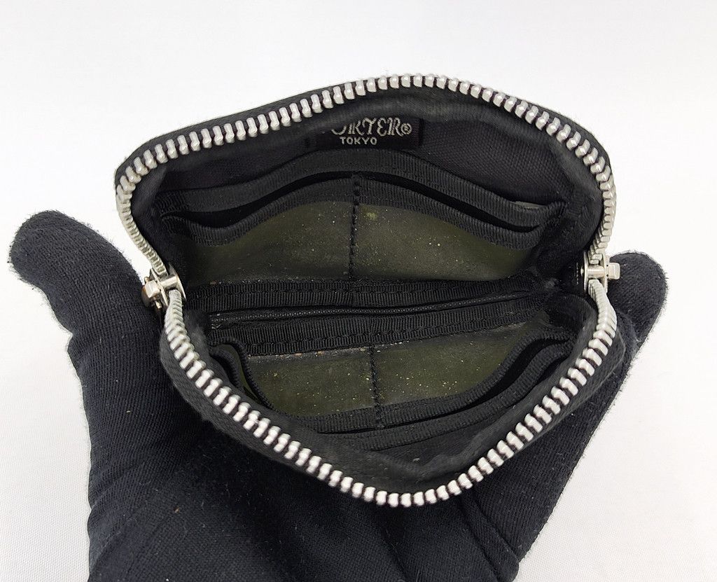 Porter PORTER card coin holder zip around coated cotton Size ONE SIZE - 5 Thumbnail
