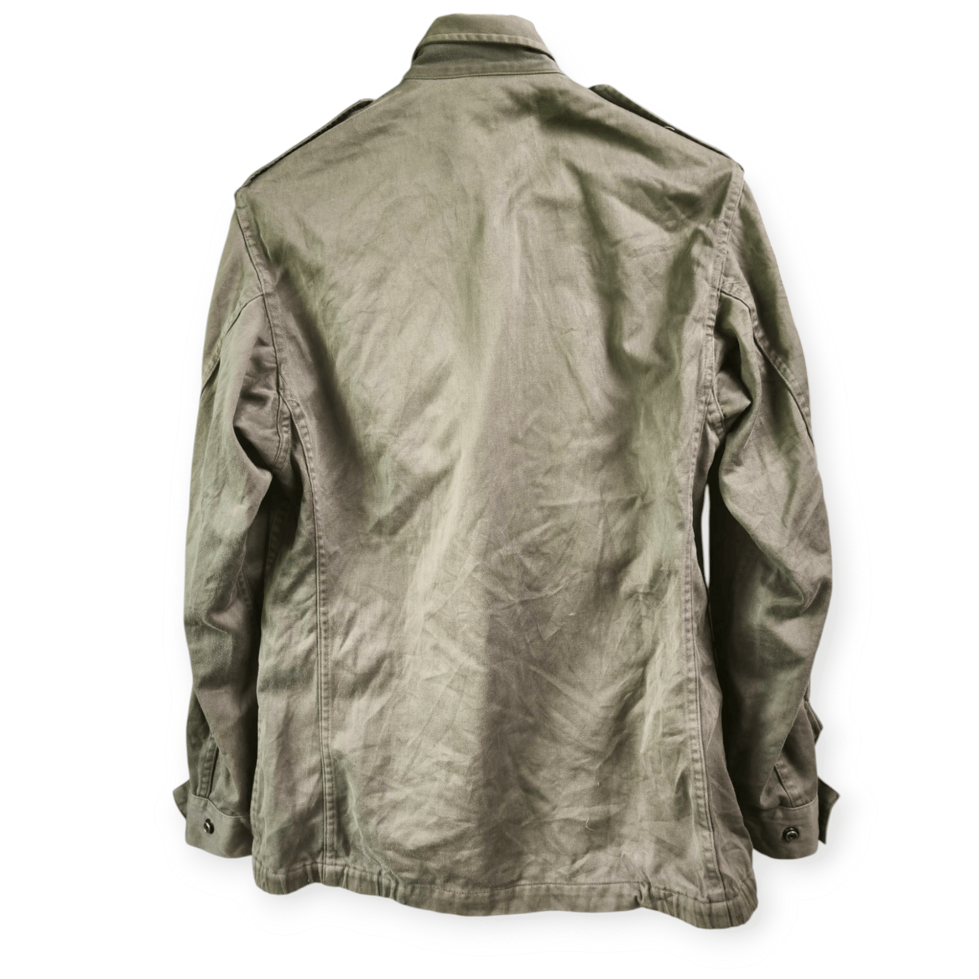 Vintage 1986 Socovet Bais Frecnch Army Field 2 Combat Jacket Size US M / EU 48-50 / 2 - 6 Thumbnail