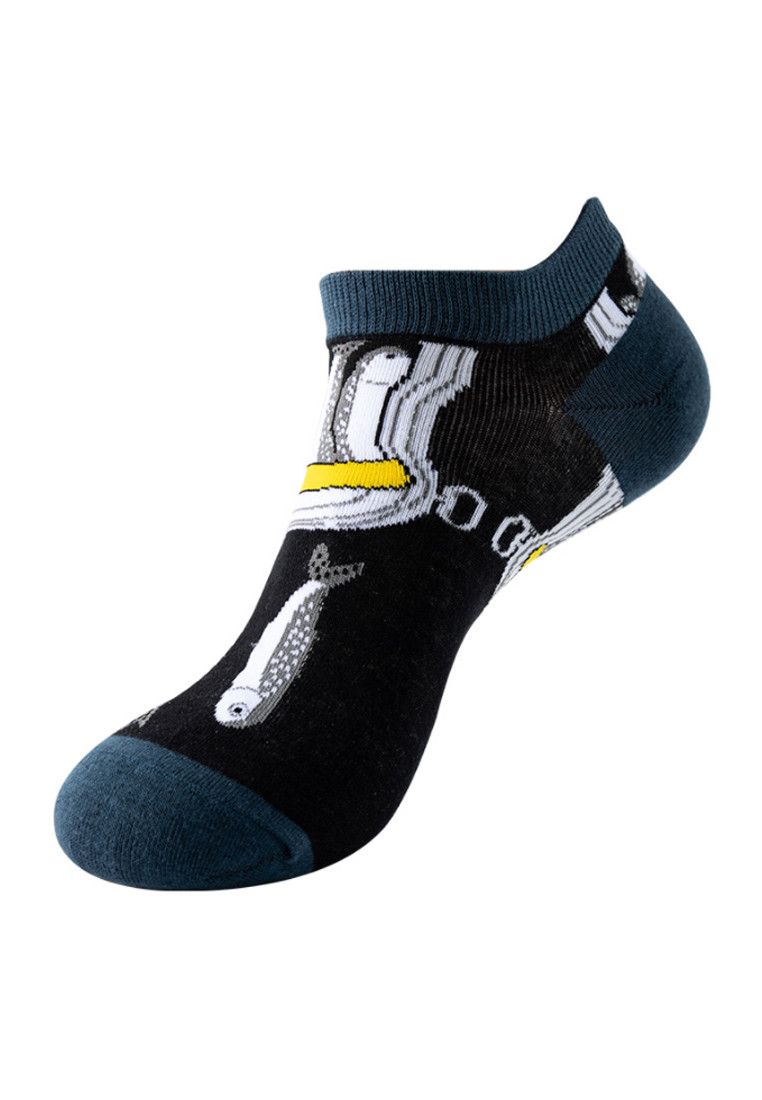 Other Set of 4 Pairs Animal Pattern Low Cut Socks (One Size) Size ONE SIZE - 3 Thumbnail