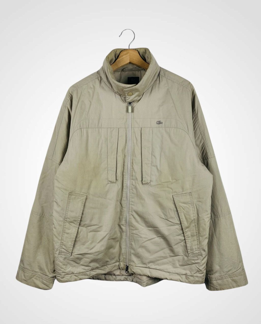 Lacoste Vintage Lacoste Zipper Jacket Size US L / EU 52-54 / 3 - 1 Thumbnail