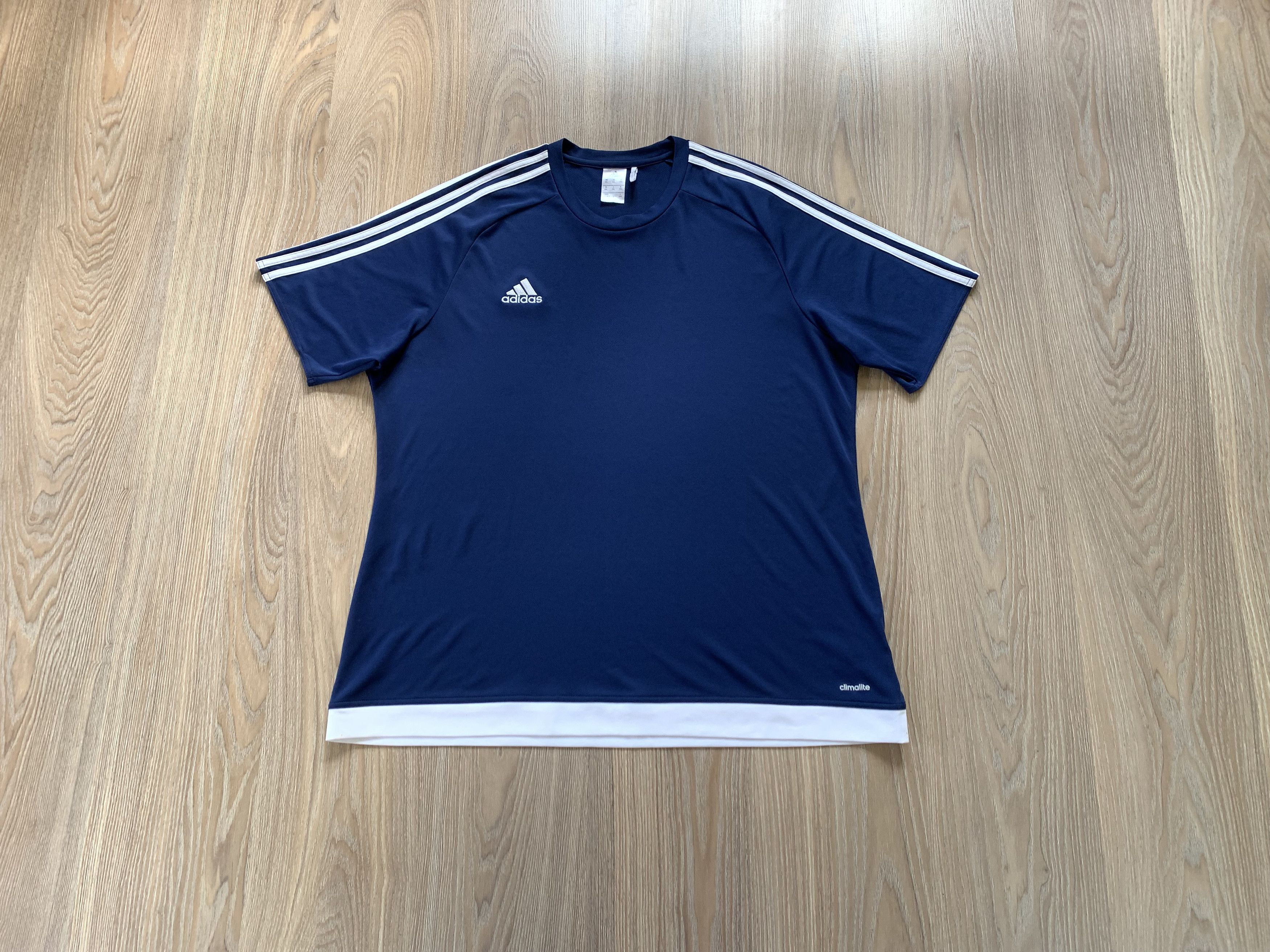 Adidas Adidas Climalite Blue Sport Training T-Shirt Size US XXL / EU 58 / 5 - 1 Thumbnail