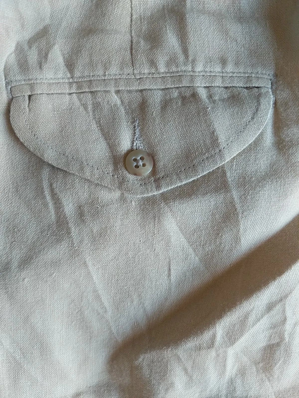 Polo Ralph Lauren Polo Ralph Lauren Pants 100% Linen Pleated Cuffed Size US 42 / EU 58 - 6 Thumbnail