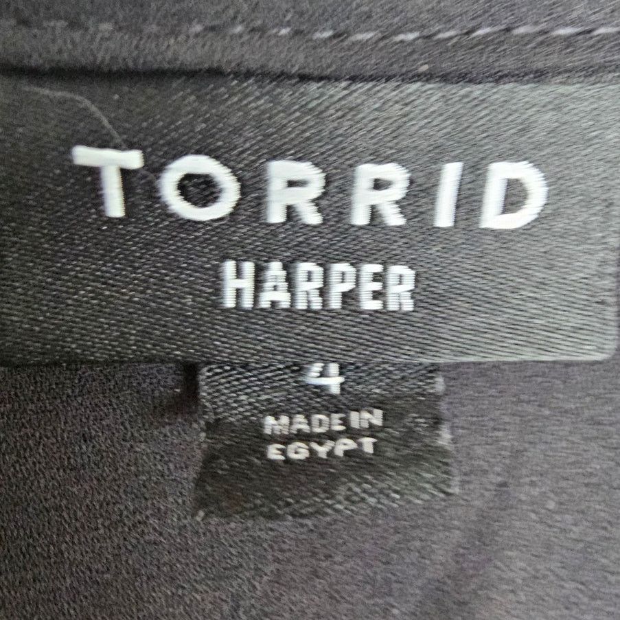 Torrid Torrid Harper Blouse Plus Size 4X Classic Career Corp Work Size 4XL / US 24-26 - 6 Thumbnail