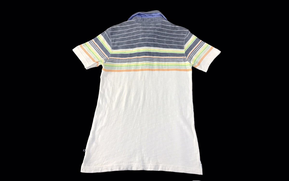 Hang Ten Vintage Hang Ten Double Kneck Design Stripes Polo Style Size US S / EU 44-46 / 1 - 2 Thumbnail