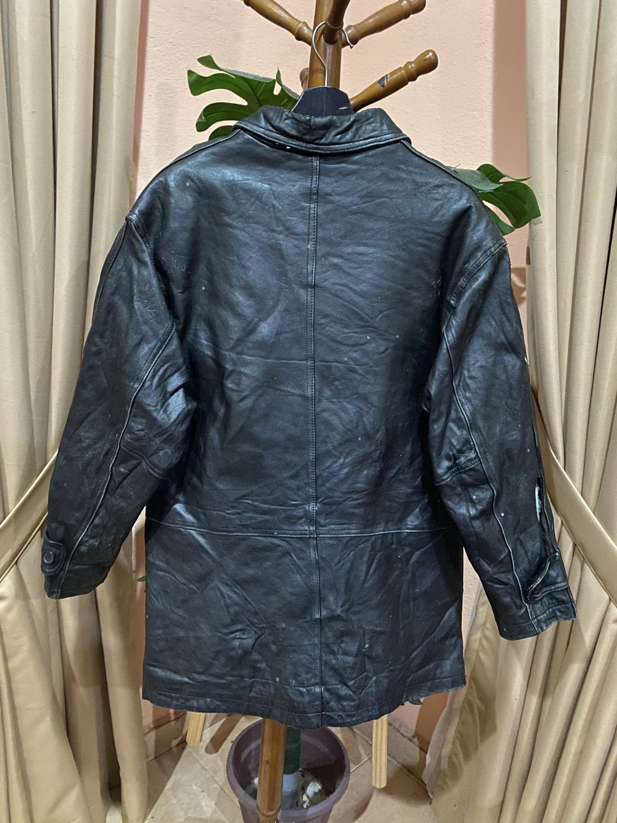 Other Vintage Korean-Made Black Leather Field Jacket – Lambskin Size US M / EU 48-50 / 2 - 7 Thumbnail