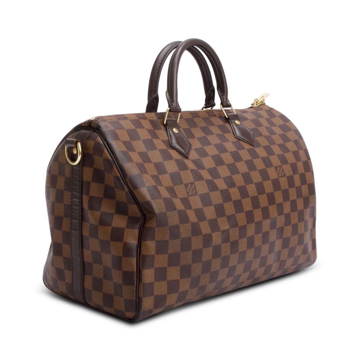 Louis Vuitton LOUIS VUITTON Damier Ebene Speedy Bandouliere 35 Size ONE SIZE - 4 Thumbnail