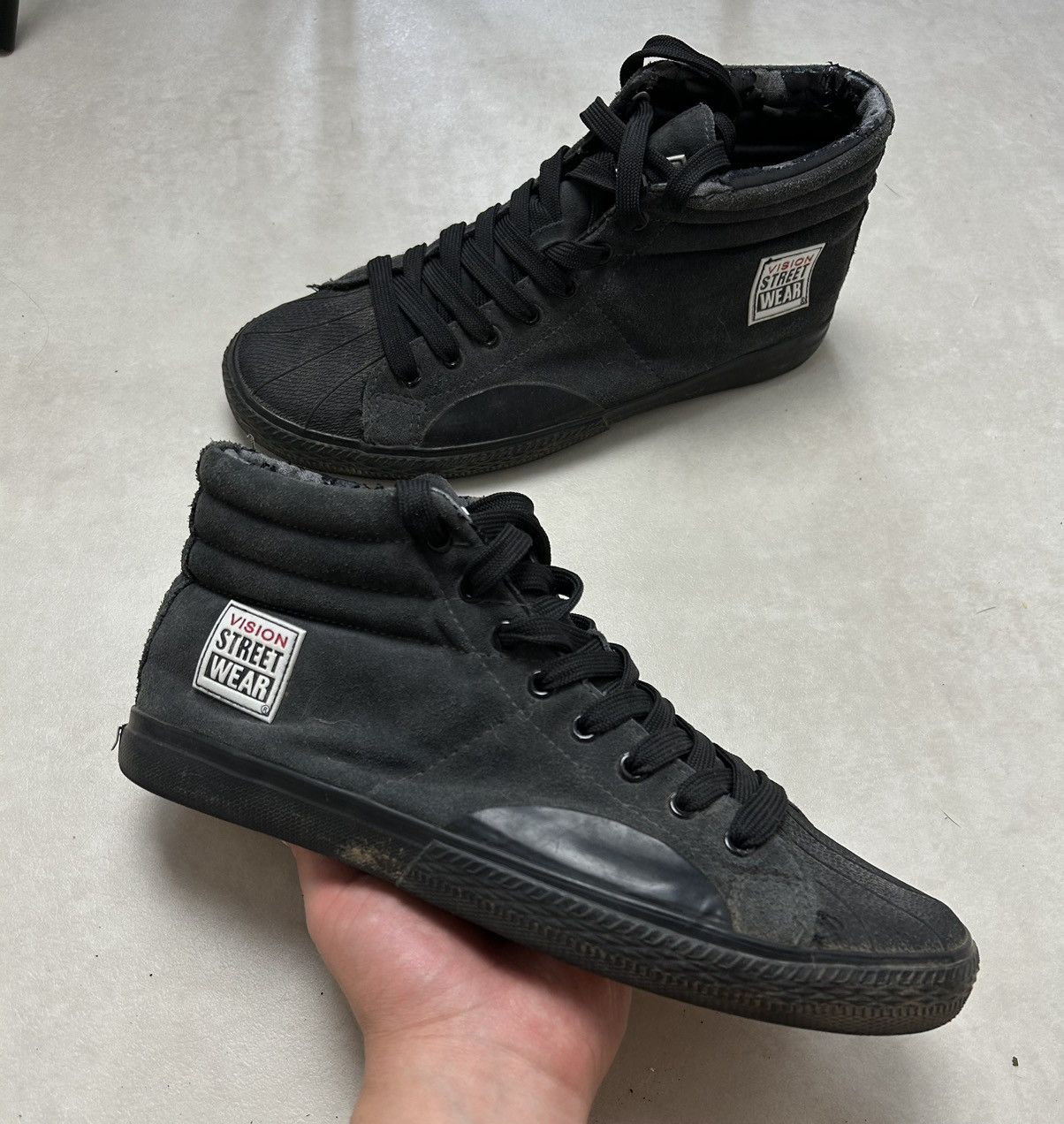 Vision street wear shoes black sales