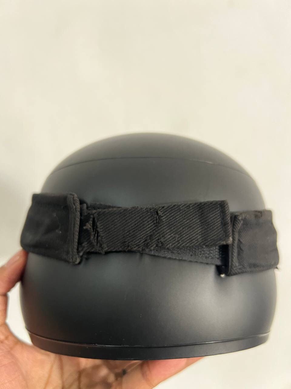 Vintage Plain Black Vintage Visor Hat Size ONE SIZE - 4 Thumbnail