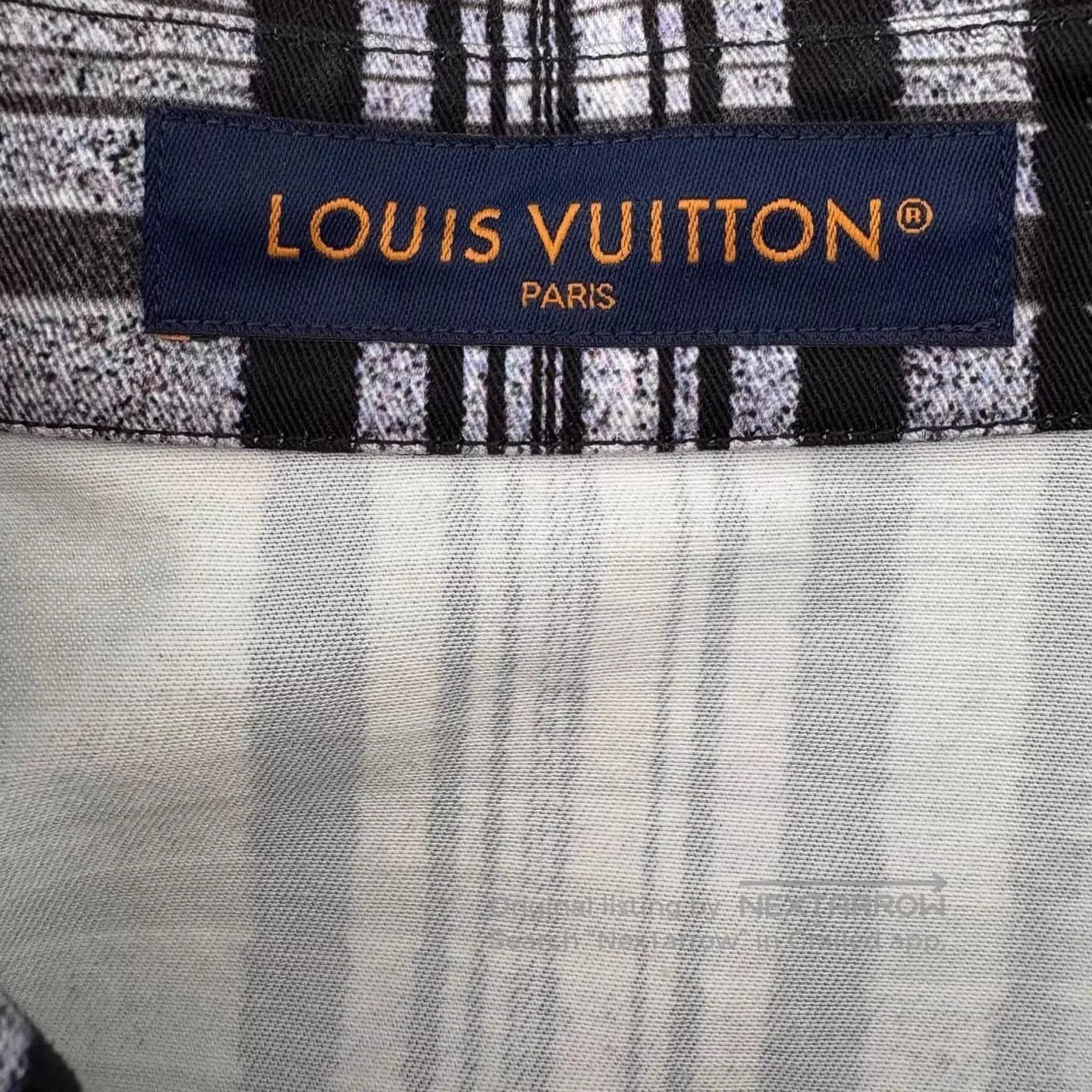 Louis Vuitton Plaid Landscape Print Button. Size US S / EU 44-46 / 1 - 3 Thumbnail