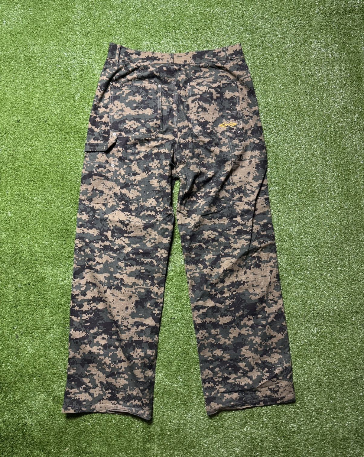 HMDD HMDD Digital Camo Double Knees Pants Size US 34 / EU 50 - 3 Thumbnail