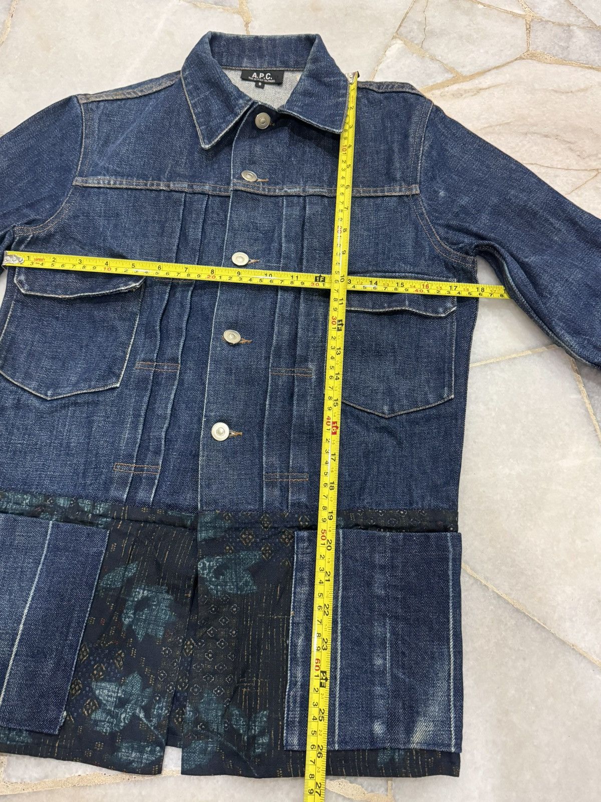 A.P.C. Vintage Apc Selvedge Denim Jacket Size US S / EU 44-46 / 1 - 4 Thumbnail