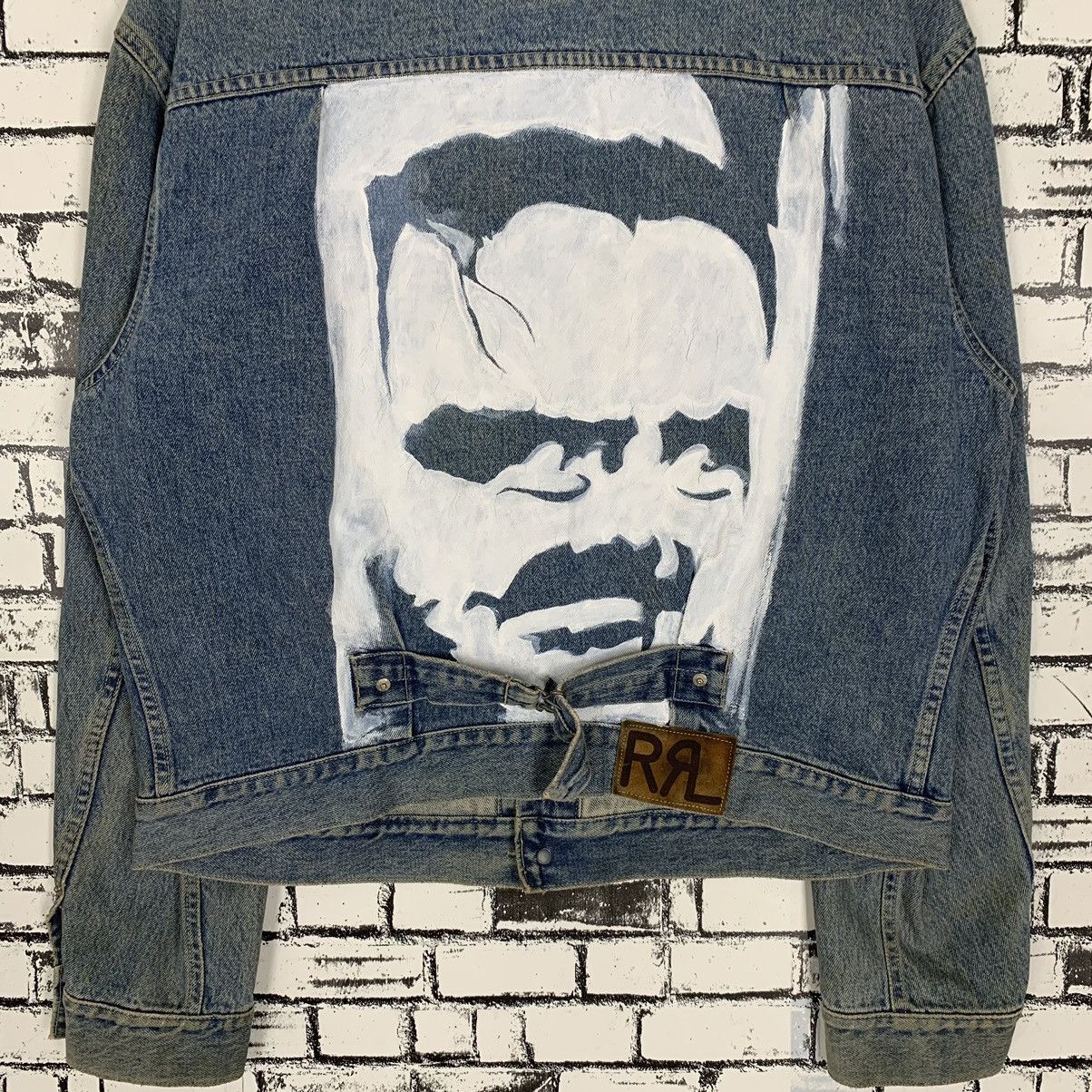 RRL Ralph Lauren Vintage Ralph Lauren Custom The Shining Denim Jacket Size US L / EU 52-54 / 3 - 10 Thumbnail