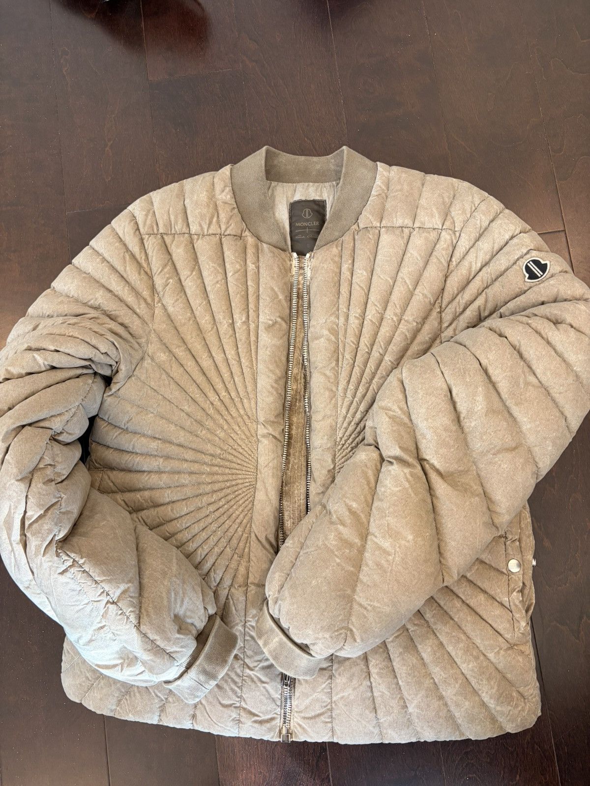 Moncler × Rick Owens Rick Owens Moncler Jacket size 4 Size US XL / EU 56 / 4 - 1 Thumbnail