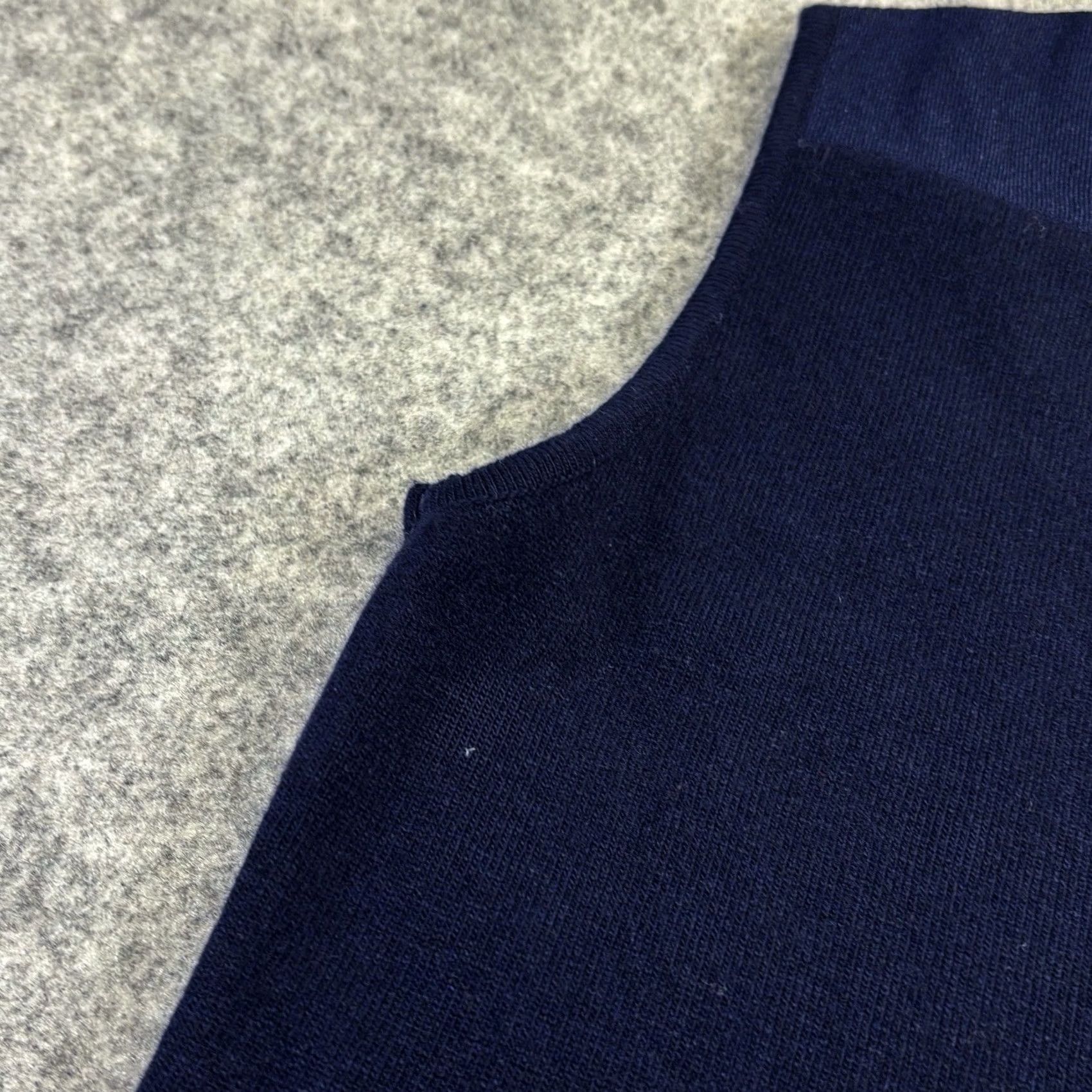 Versace Jeans Couture VINTAGE Versace Jeans Couture Dress Sleeveless Ribbed Knit Turtleneck Collar Small Blue Knee Length Jumper Dress Womens Size 28" / US 6 / IT 42 - 6 Thumbnail