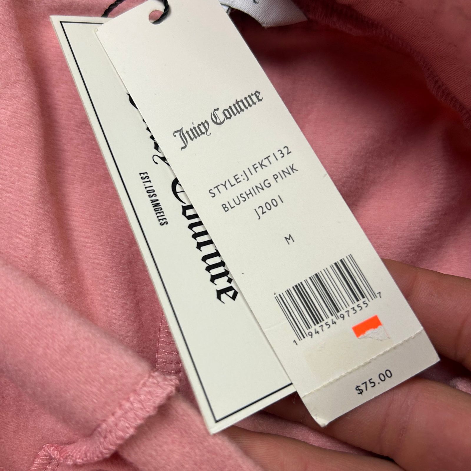 Juicy Couture Juicy Couture Tricot Track Pants Blushing Pink Size Medium Size 32" / US 10 / IT 46 - 6 Thumbnail