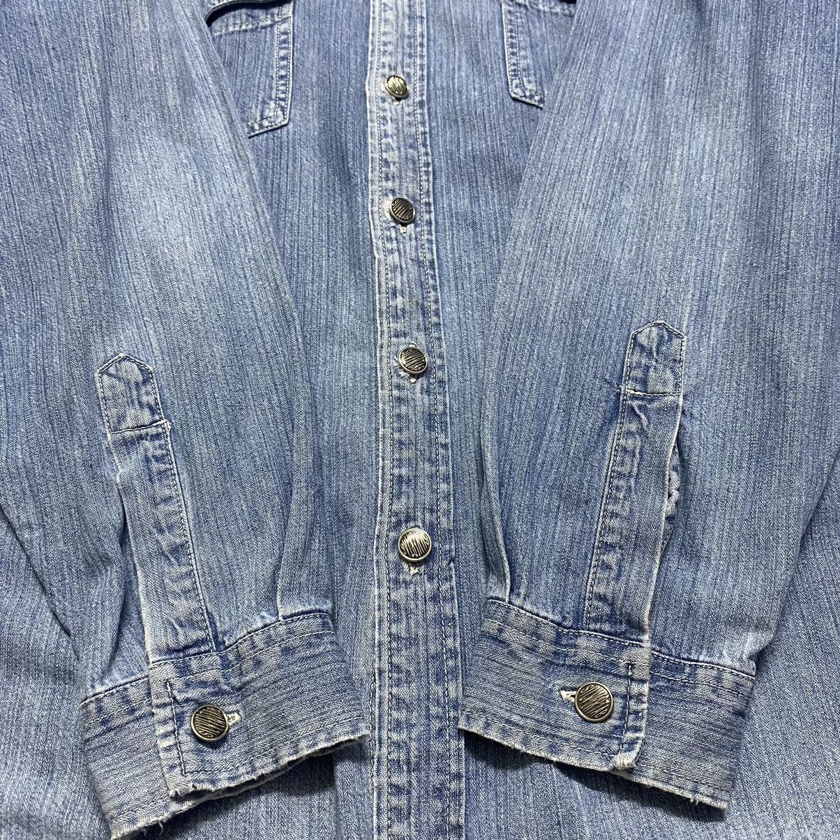 Levi's Vintage Levis Silvertab Denim Shirt Button Up Size US M / EU 48-50 / 2 - 14 Thumbnail