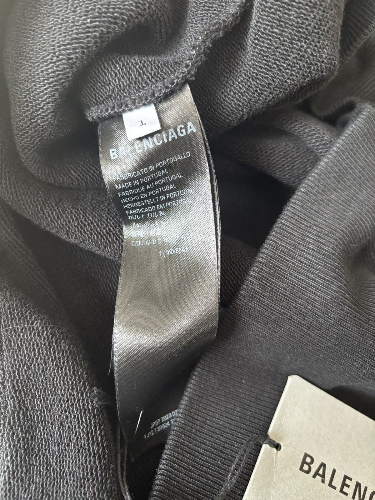 Balenciaga Balenciaga tape gaffer political campaign hoodie Size US M / EU 48-50 / 2 - 4 Thumbnail