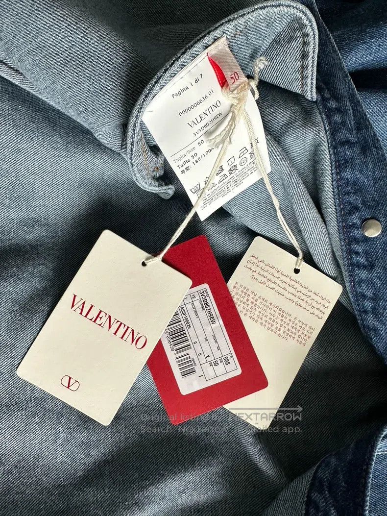 Valentino Valentino Washed denim jacket Size US M / EU 48-50 / 2 - 6 Thumbnail