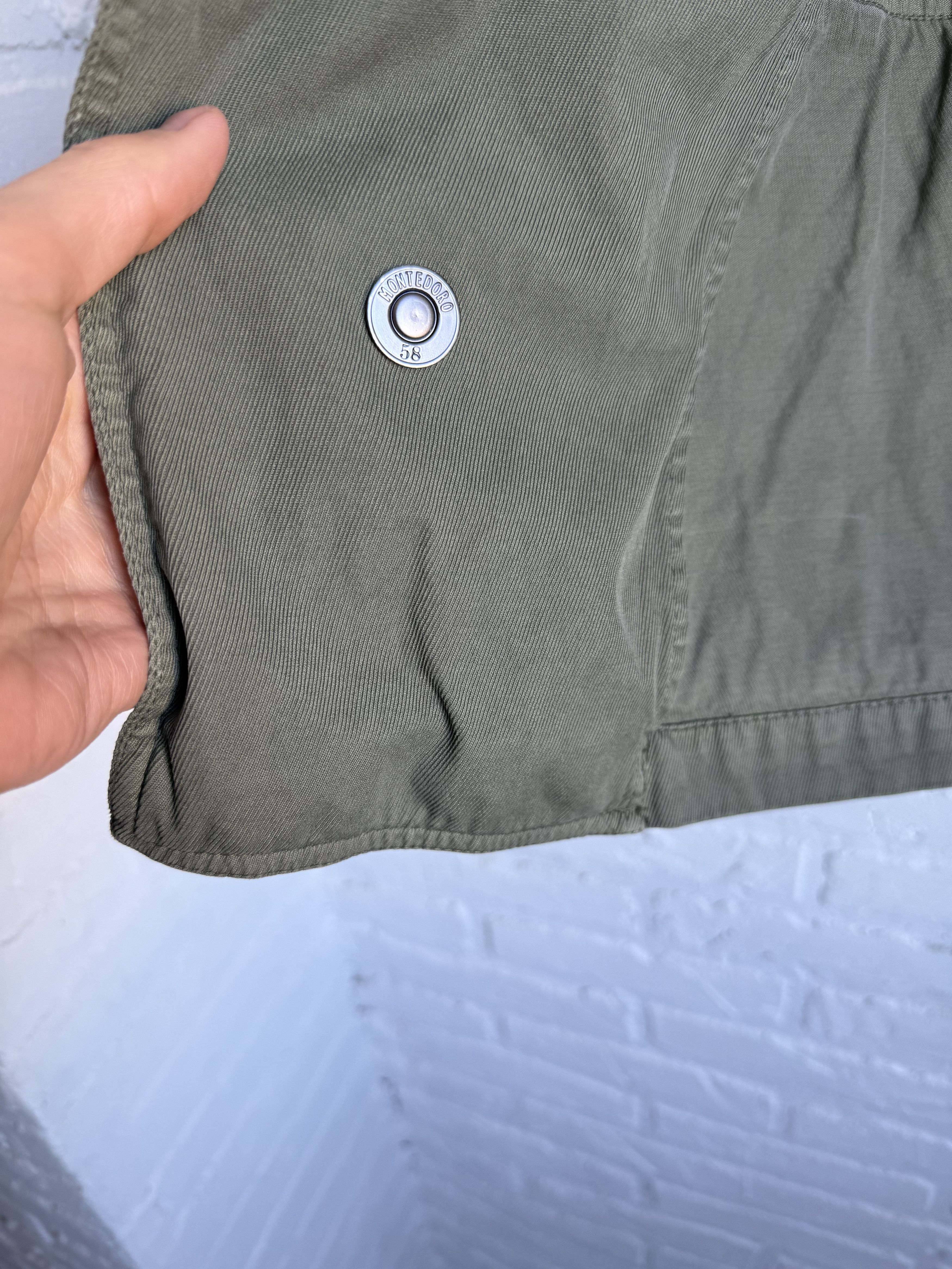 Other MONTEDORO Italian military cotton blazer Size US M / EU 48-50 / 2 - 4 Thumbnail