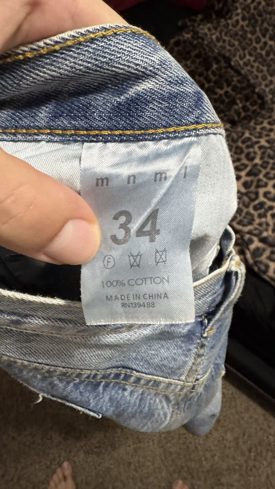 MNML Mnml Bootcut denim jeans Size US 34 / EU 50 - 4 Thumbnail