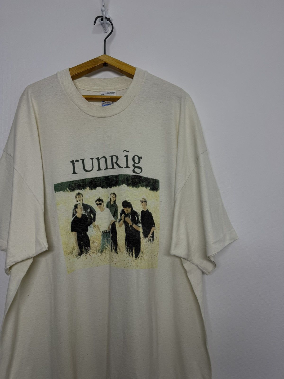 Vintage 1997 Vintage Runrig tour t-shirt Size US XXL / EU 58 / 5 - 7 Thumbnail