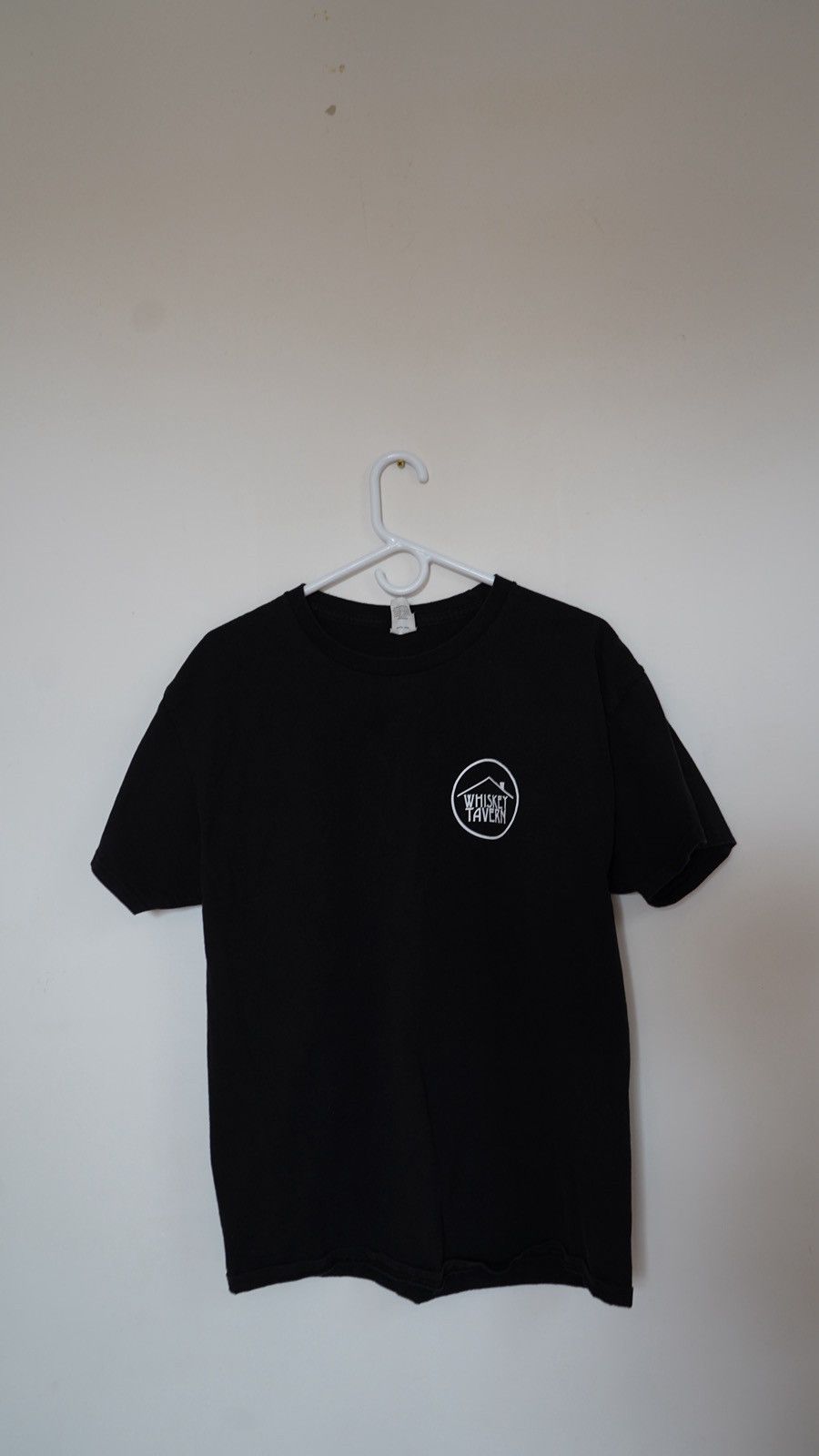 Vintage Black Whiskey Tavern New York City Tee Size US L / EU 52-54 / 3 - 2 Thumbnail