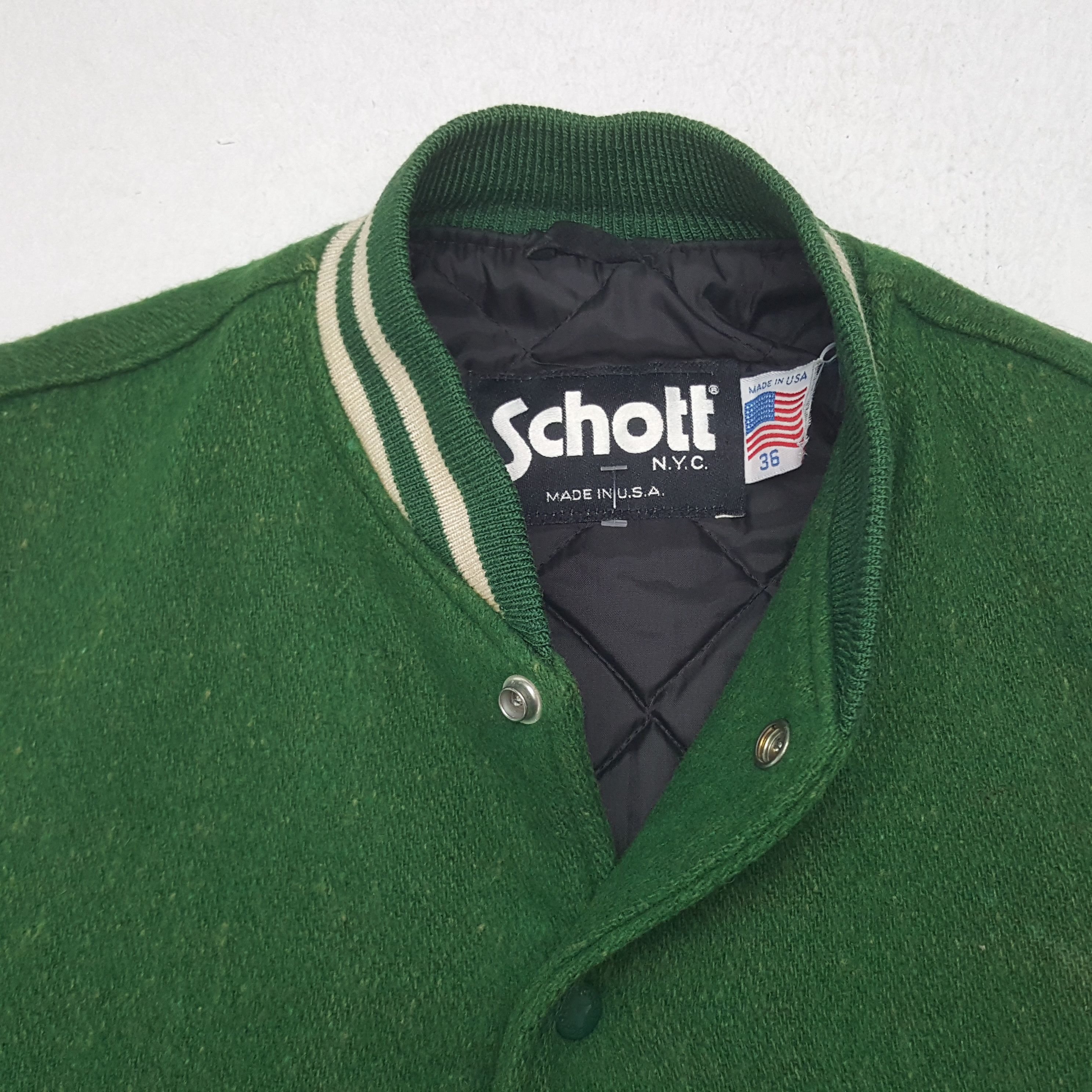 Schott Vintage Schott USA American Sports Varsity Jacket C292N18 Size US M / EU 48-50 / 2 - 5 Thumbnail