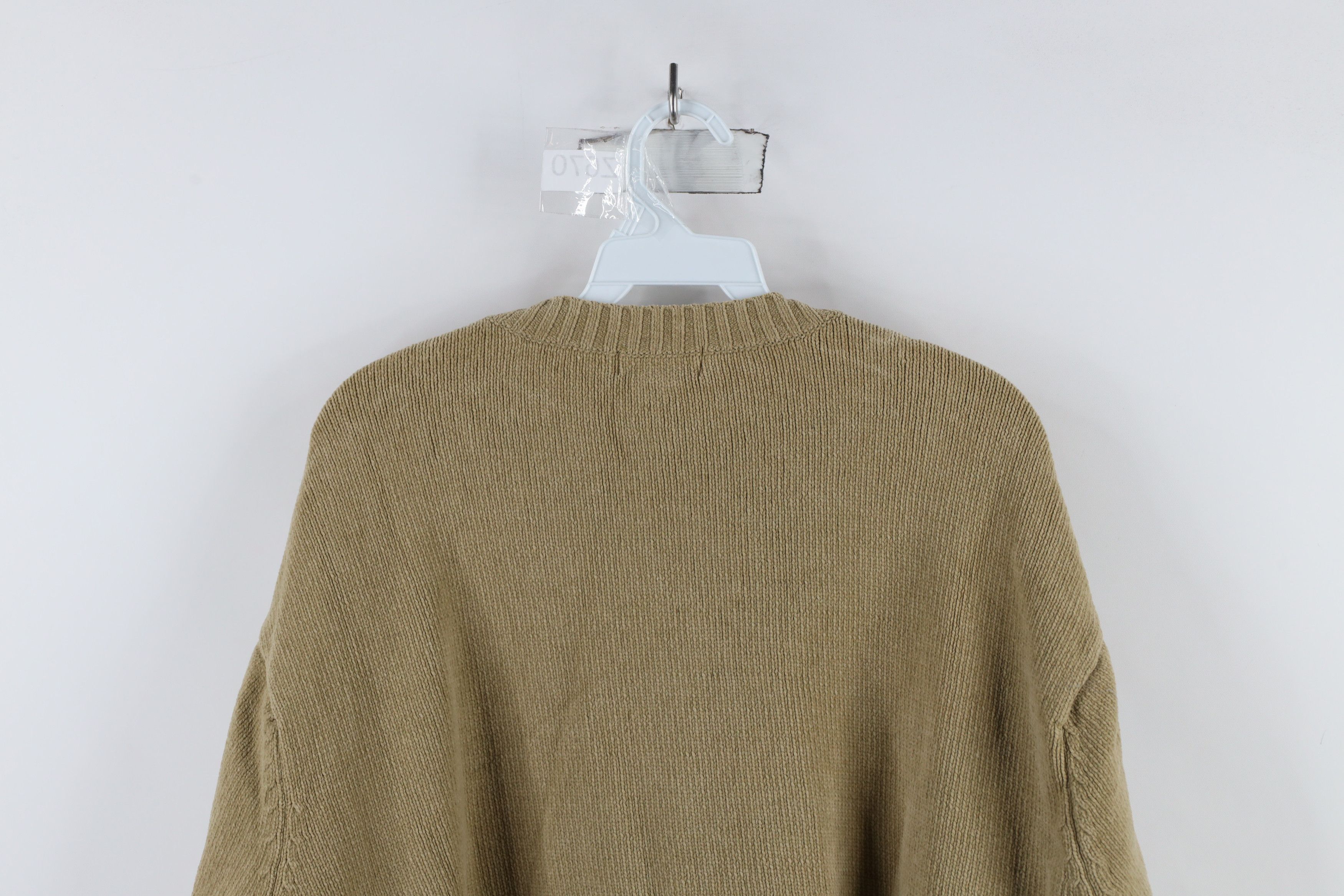 Vintage Vintage 90s Streetwear Argyle Diamond Ribbed Fleece Sweater Size US XXL / EU 58 / 5 - 13 Thumbnail