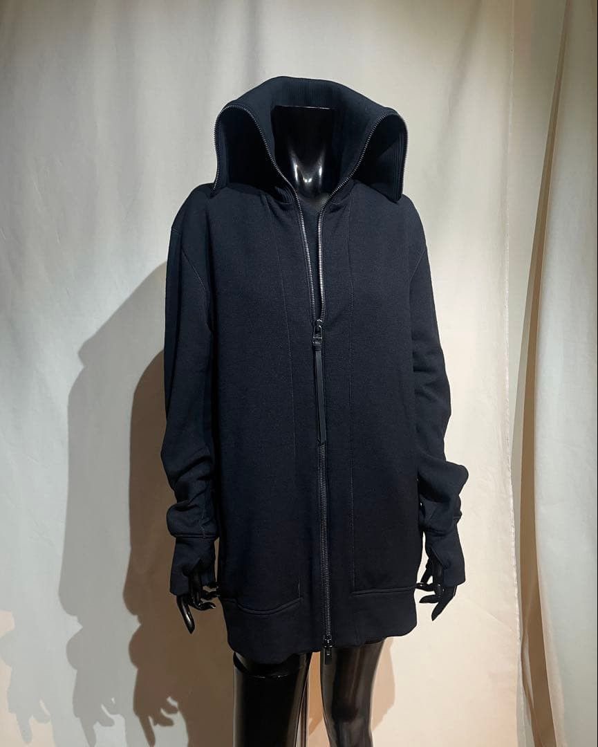 D.Hygen D.HYGEN - Untwisted-yarn Scar Stitch Zip Jacket Size US M / EU 48-50 / 2 - 4 Thumbnail