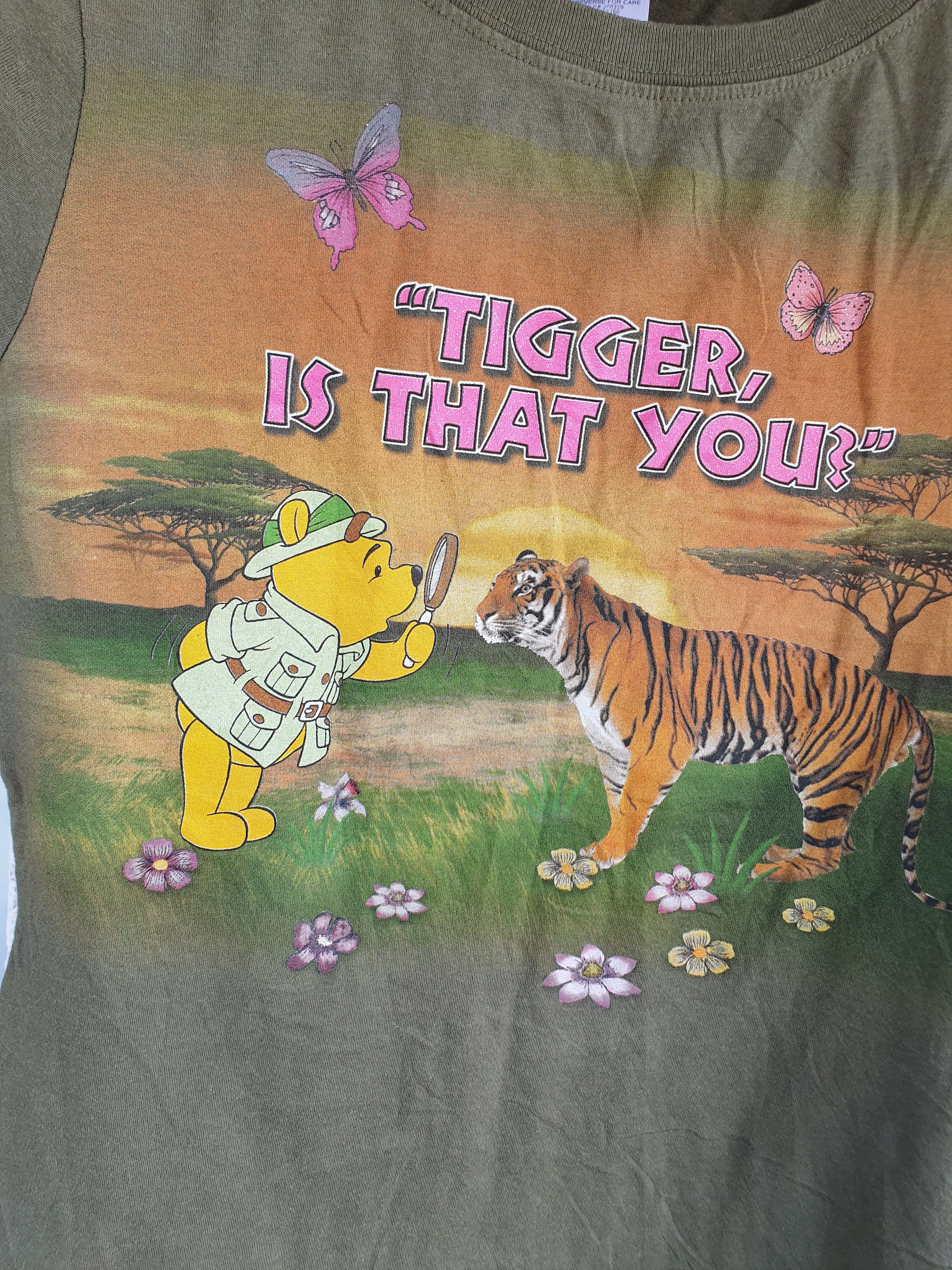 Disney Disney World Pooh Tigger is that You Womans t-shirt sz XL/L? Size XL / US 12-14 / IT 48-50 - 4 Thumbnail