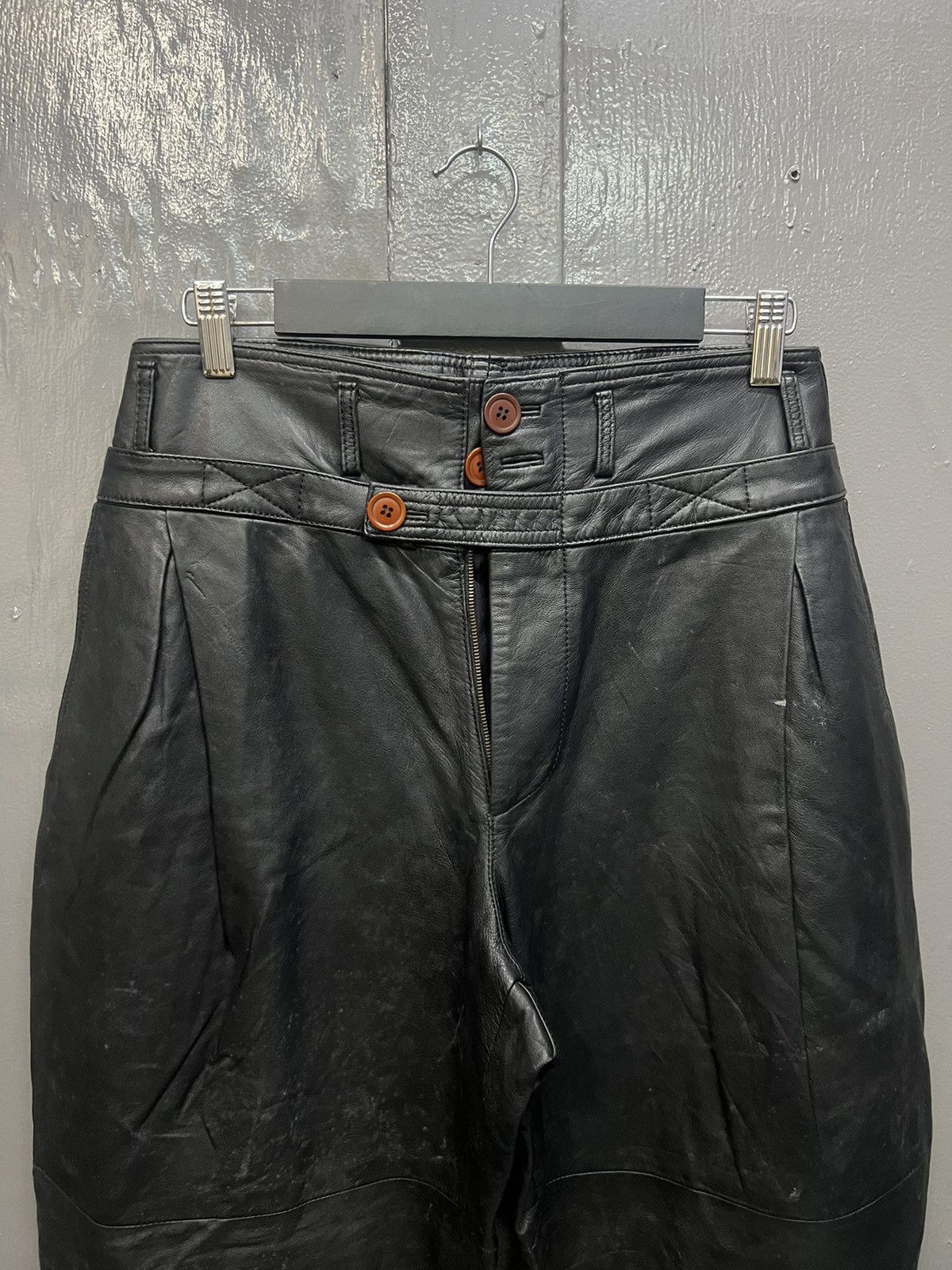 Genuine Leather Genuine Leather Baggy Pants Size 30 Size US 30 / EU 46 - 6 Thumbnail